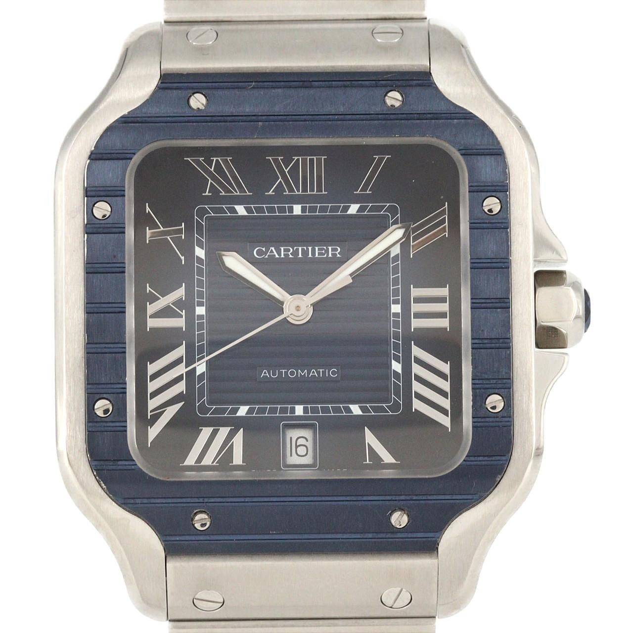 Cartier Cartier Cartier Santos de Cartier Stainless Steel Automatic Metal Automatic WSSA0048 DUTY FREE for USA Size ONE SIZE - 1 Thumbnail