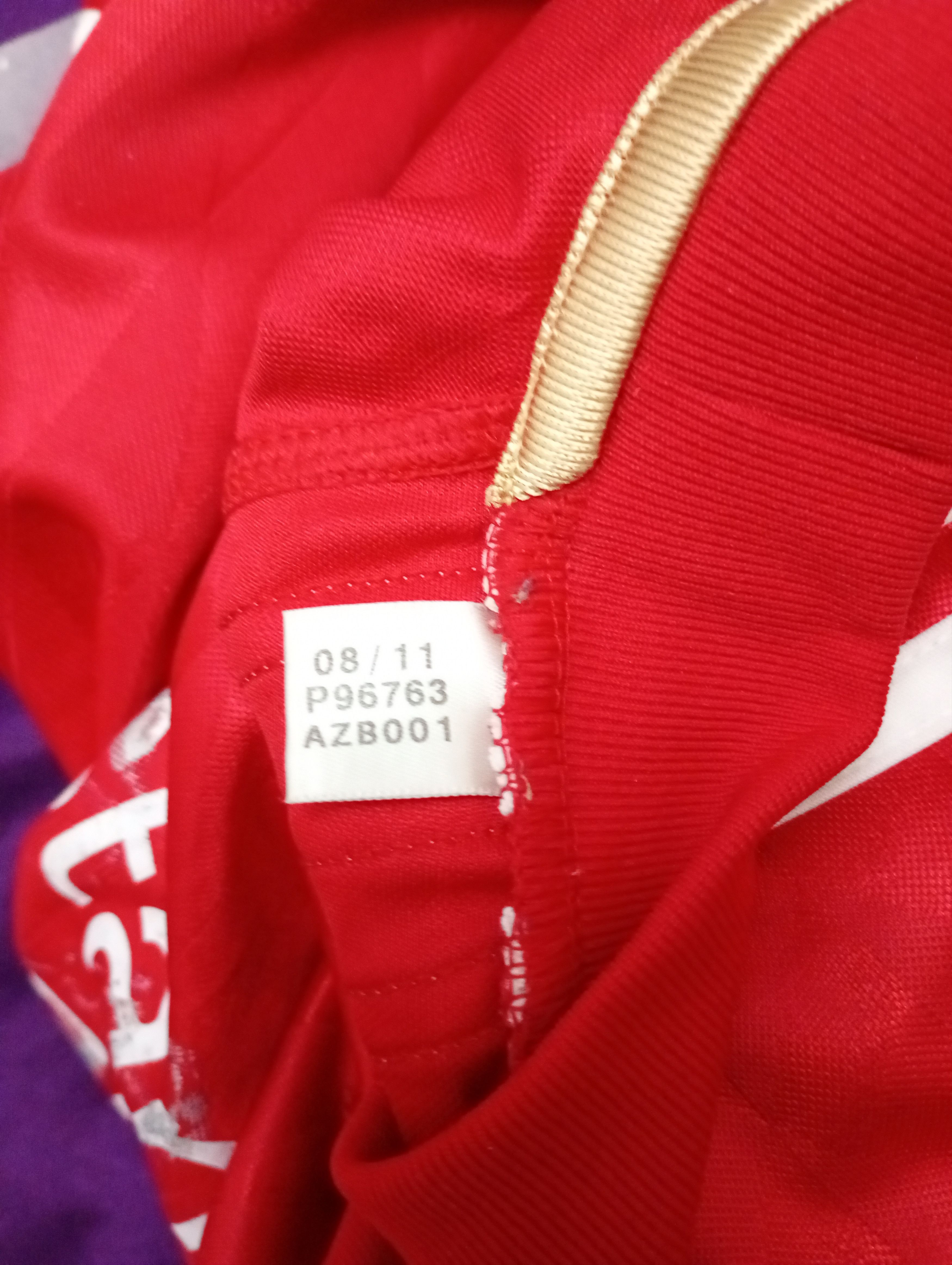 Adidas Adidas Liverpool FC Home Jersey 2011-2012 Size US XXL / EU 58 / 5 - 18 Thumbnail