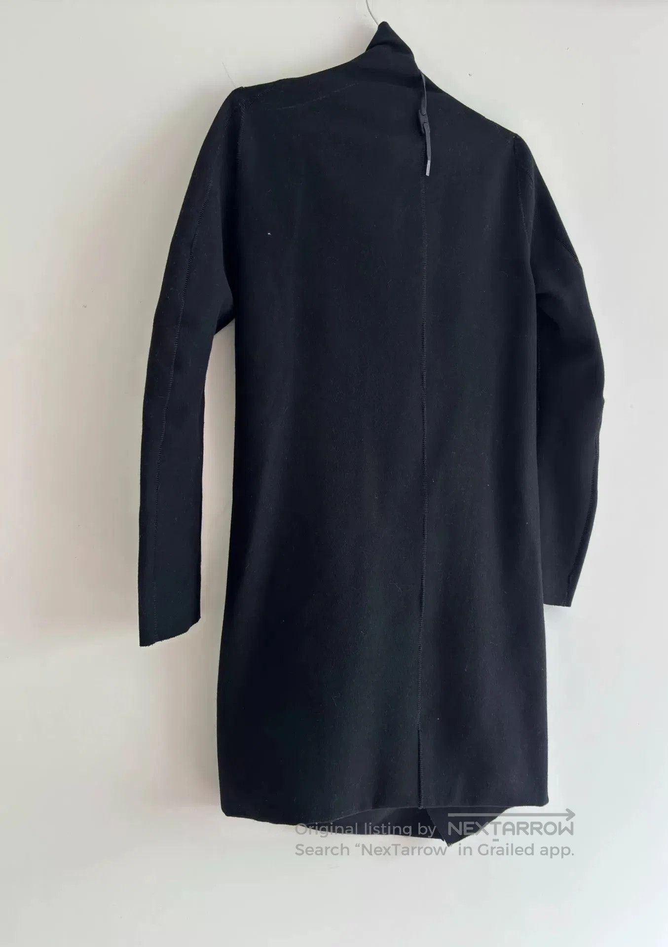 Boris Bidjan Saberi Boris Bidjan Saberi Wool Asymmetric Sleeve Coat. Size US S / EU 44-46 / 1 - 5 Thumbnail