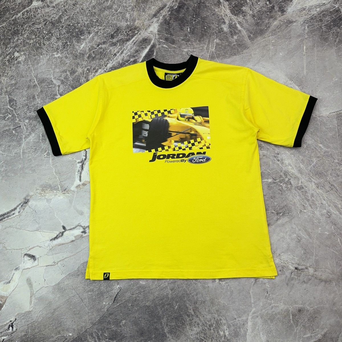 Formula 1 × NASCAR Vintage Jordan Grand Prix T shirt Racing Ford F1 Nascar Size US M / EU 48-50 / 2 - 2 Thumbnail