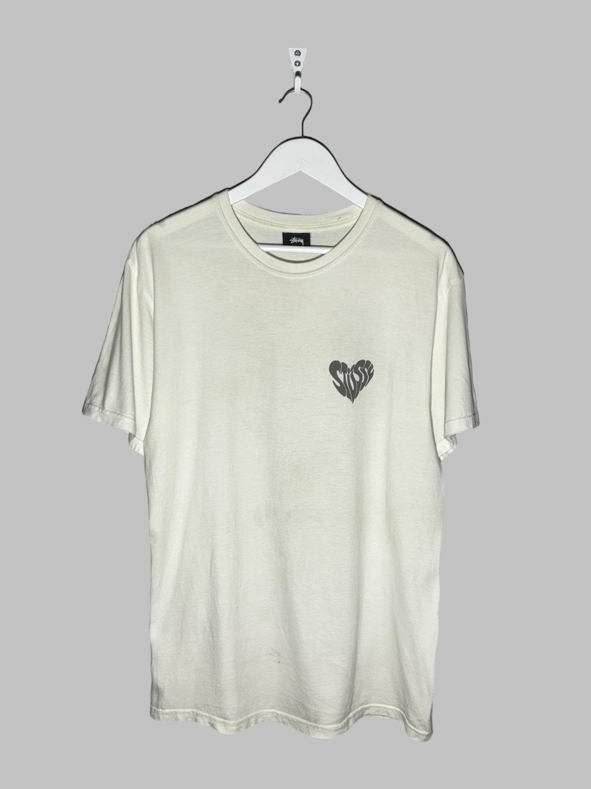 Stussy Vintage Stussy Peace Hype Y2K Skategang Retro T-shirt Size US M / EU 48-50 / 2 - 2 Thumbnail