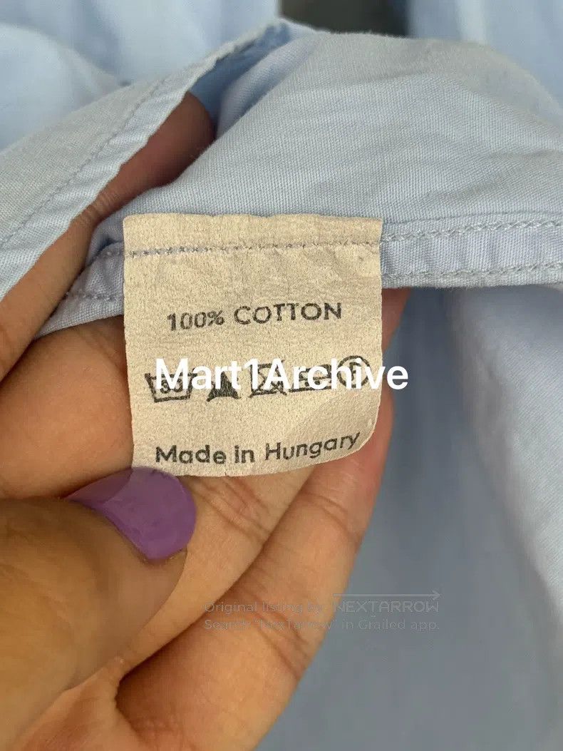 Dries Van Noten DRIES VAN NOTEN Pale Blue Shirt Size US M / EU 48-50 / 2 - 6 Thumbnail