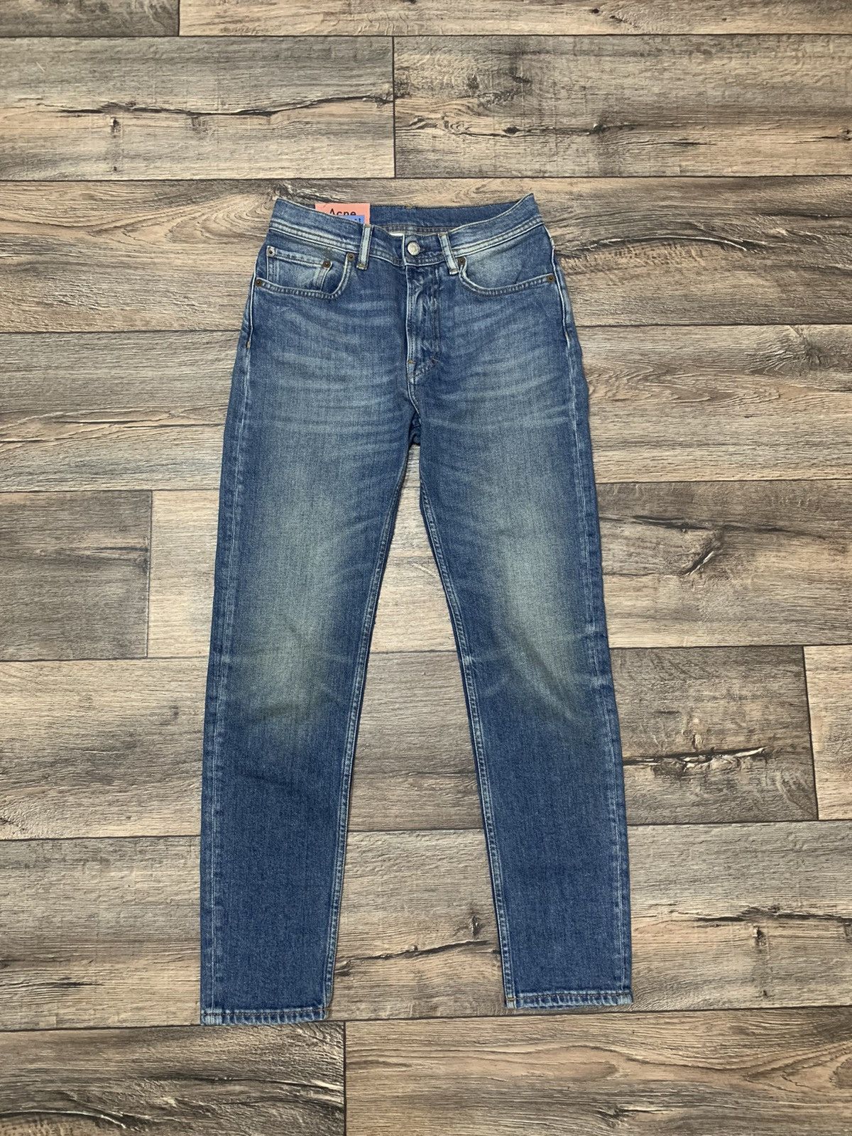Acne Studios Acne Studios Blue Denim Jeans Made in Italy Size 26" / US 2 / IT 38 - 1 Thumbnail