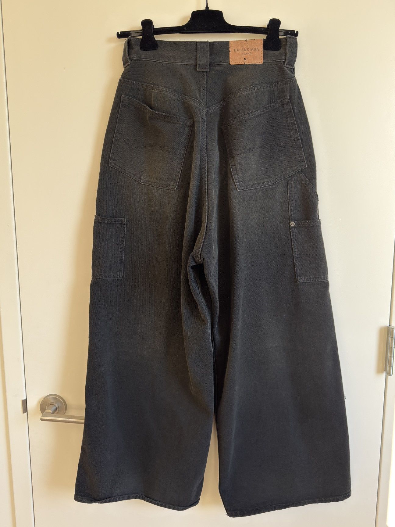 Balenciaga Balenciaga 25FW Distressed Double Knee Carpenter pants Size US 32 / EU 48 - 2 Thumbnail