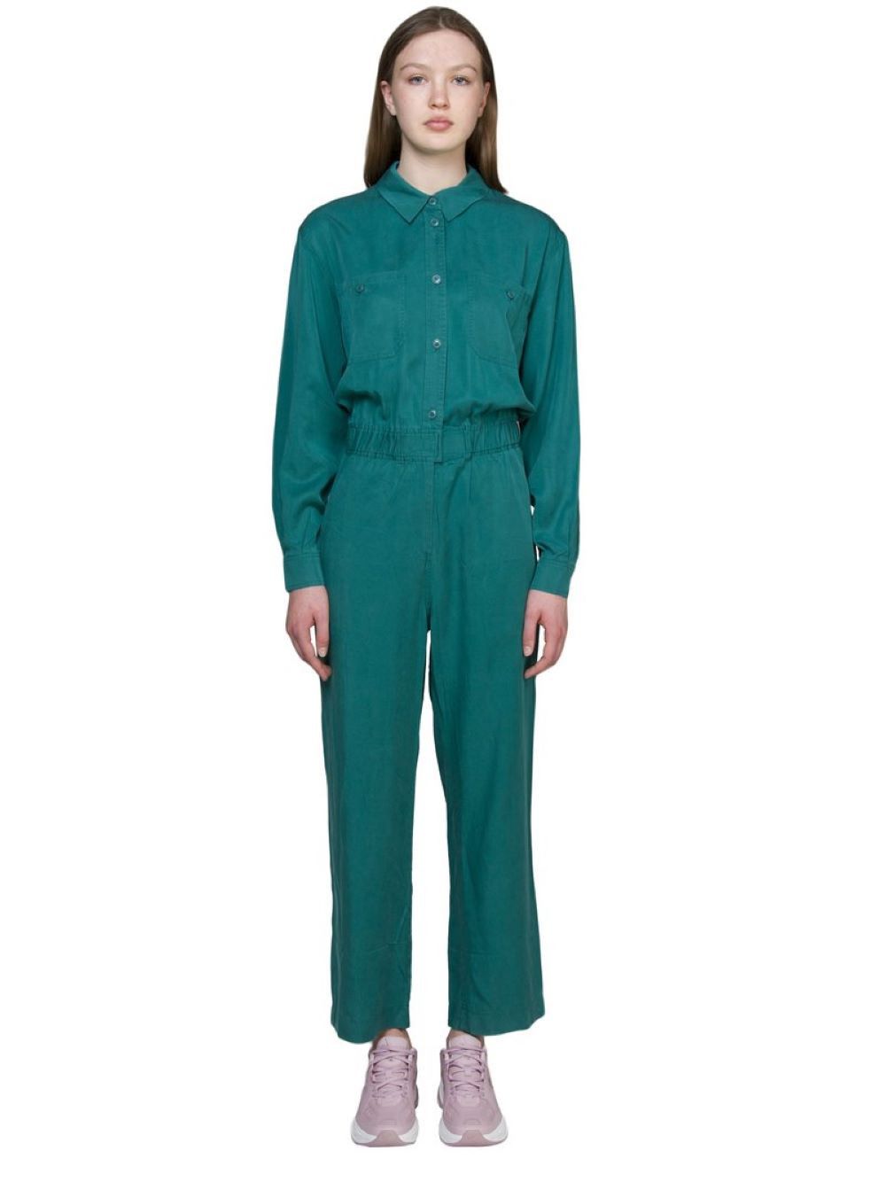Samsoe Samsoe Green jumpsuit Size 27" / US 4 / IT 40 - 3 Thumbnail