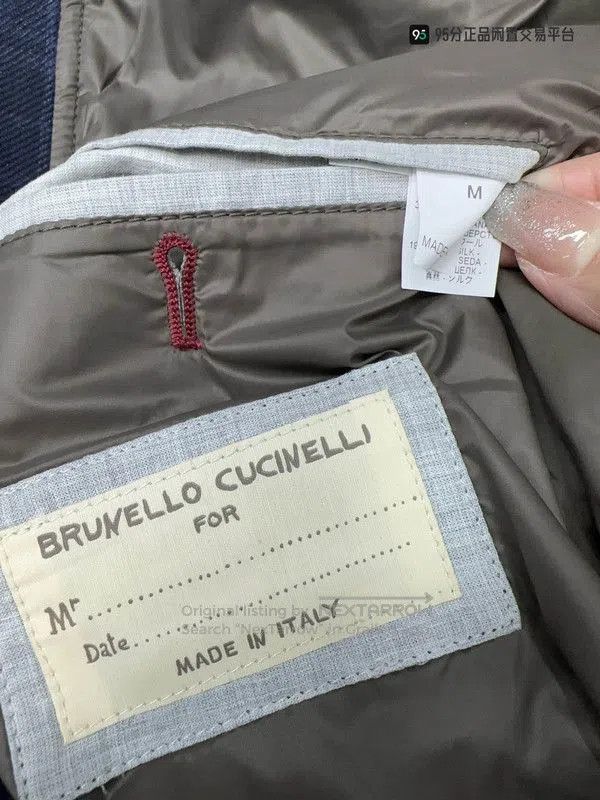 Brunello Cucinelli Brunello Cucinelli Wool Plaid Down Vest. Size US M / EU 48-50 / 2 - 5 Thumbnail