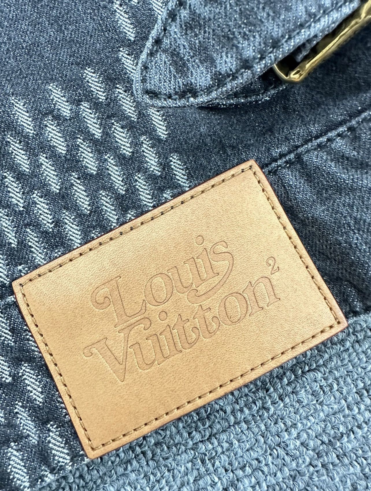 Louis Vuitton *RARE* Louis Vuitton Nigo Denim Jacket Sz. 48 Size US M / EU 48-50 / 2 - 6 Thumbnail