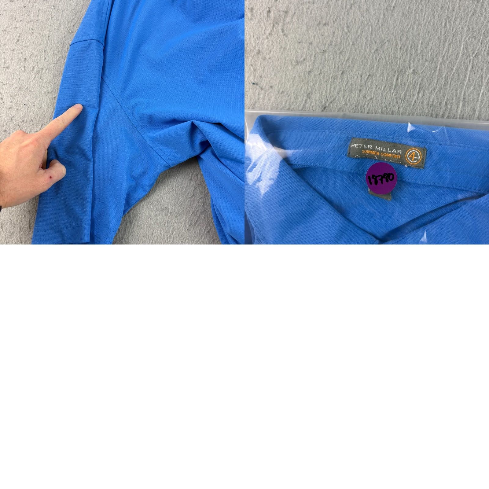 Peter Millar Peter Millar Polo Shirt Mens XL Blue Summer Comfort Golf Course Jewelry? Size US XL / EU 56 / 4 - 8 Thumbnail