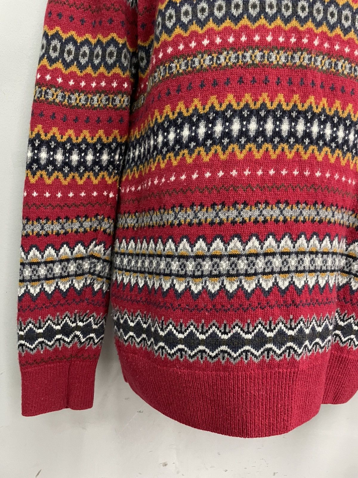Barbour Vintage coogi style sweater classic England sweater y2k Size US L / EU 52-54 / 3 - 2 Thumbnail