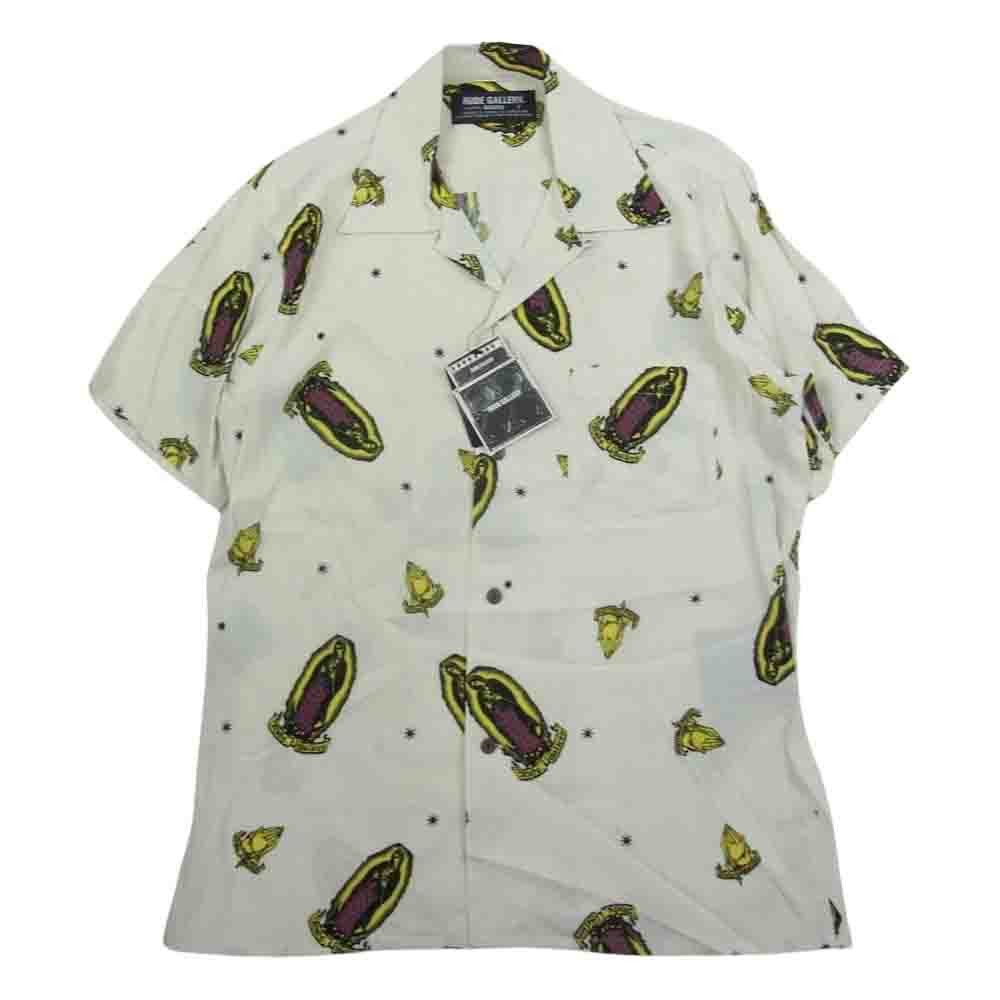 image of Rude Gallery Maria Aloha Open Collar Hawaiian Shirt, Men's (Size Large)