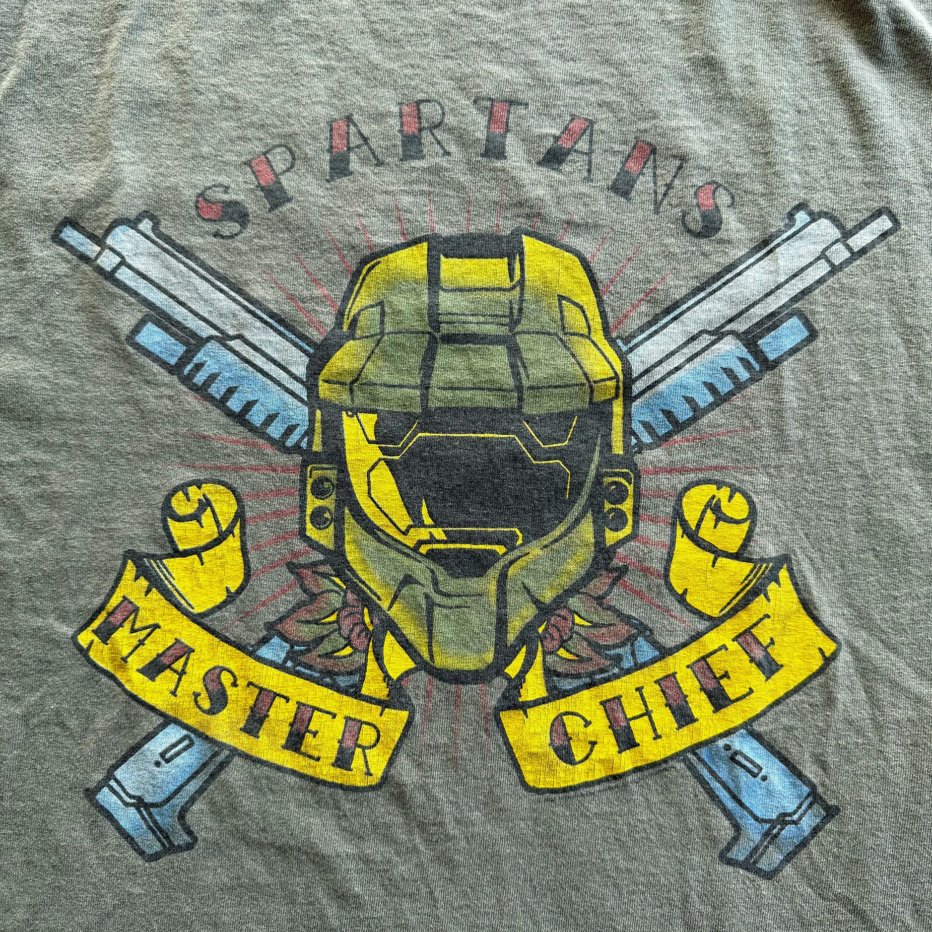 Vintage 2007 Vintage Halo 3 "Spartans" Master Chief Promo Tee Size US L / EU 52-54 / 3 - 2 Thumbnail