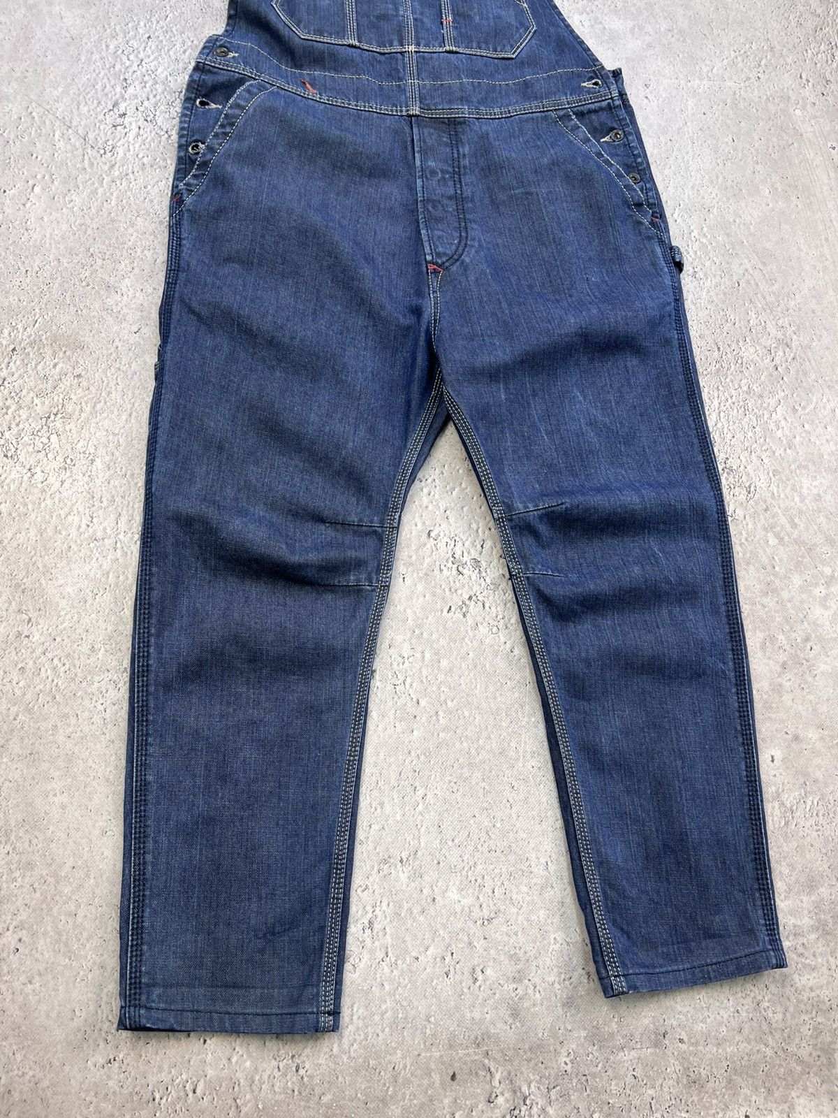Diesel × Japanese Brand VINTAGE Y2K OVERALL DIESEL DISTRESSED HYPE Size US 32 / EU 48 - 4 Thumbnail