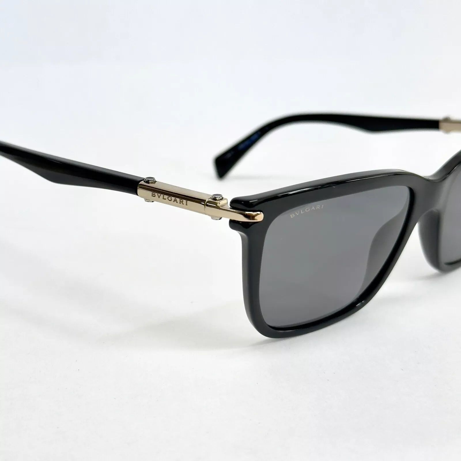 Bvlgari BVLGARI Le Gemme 7028 Black Plated Pilot Sunglasses BV7028K Size ONE SIZE - 3 Thumbnail