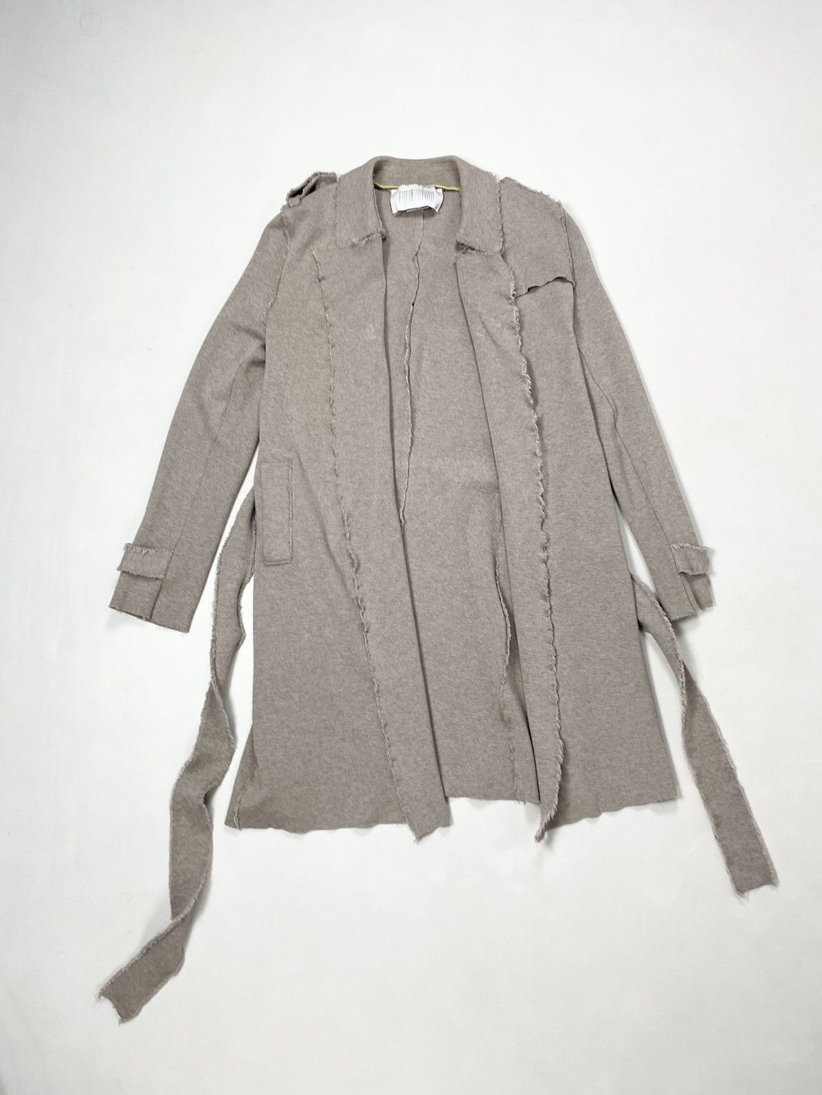 Harris Wharf London Harris Wharf London 🐚 disstressed y2k avandgarde coat Size S / US 4 / IT 40 - 2 Thumbnail