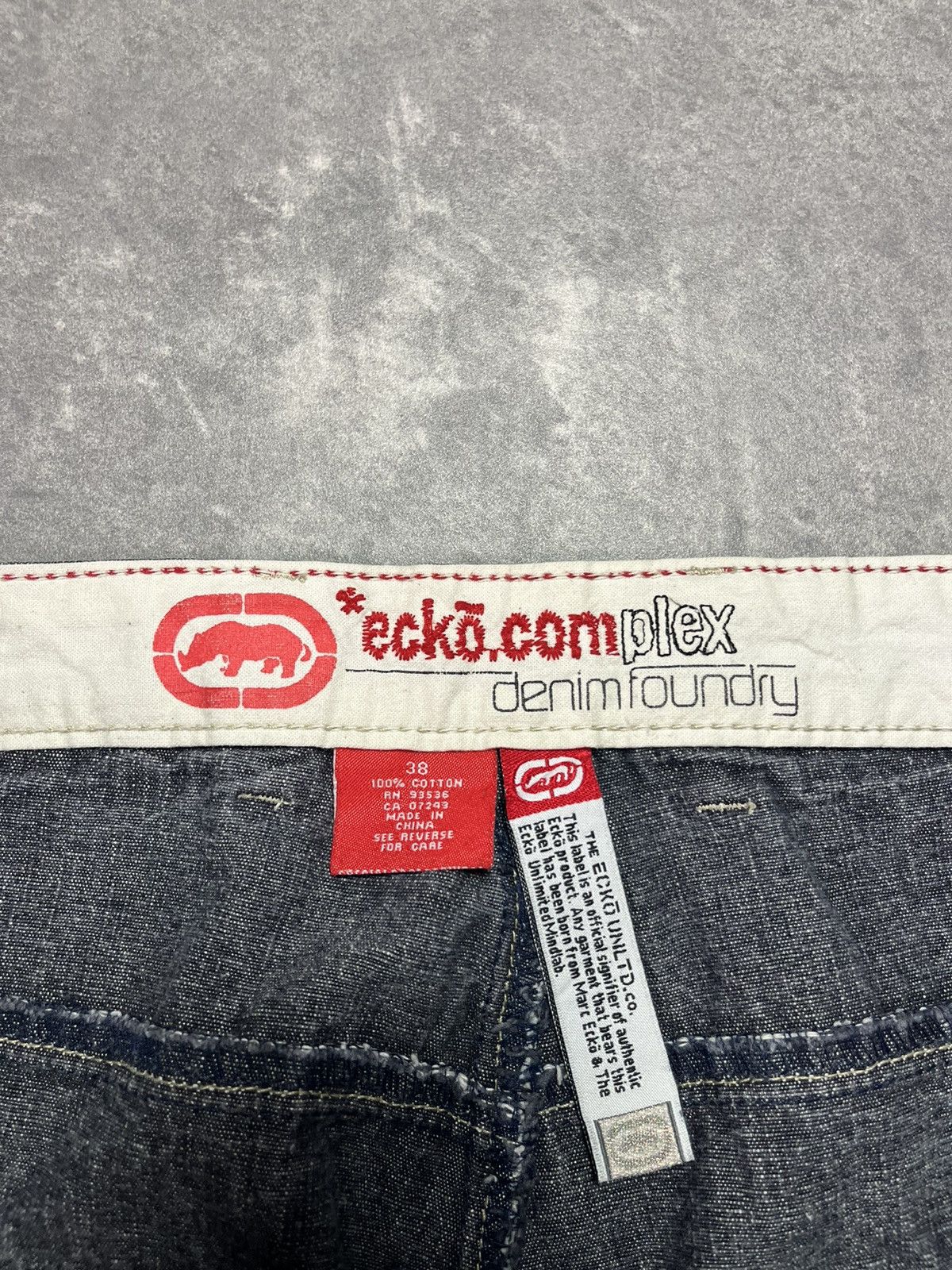 Ecko Unltd. Ecko Unltd. Embroidered Patches Baggy Denim Jeans 38 Size US 38 / EU 54 - 8 Thumbnail