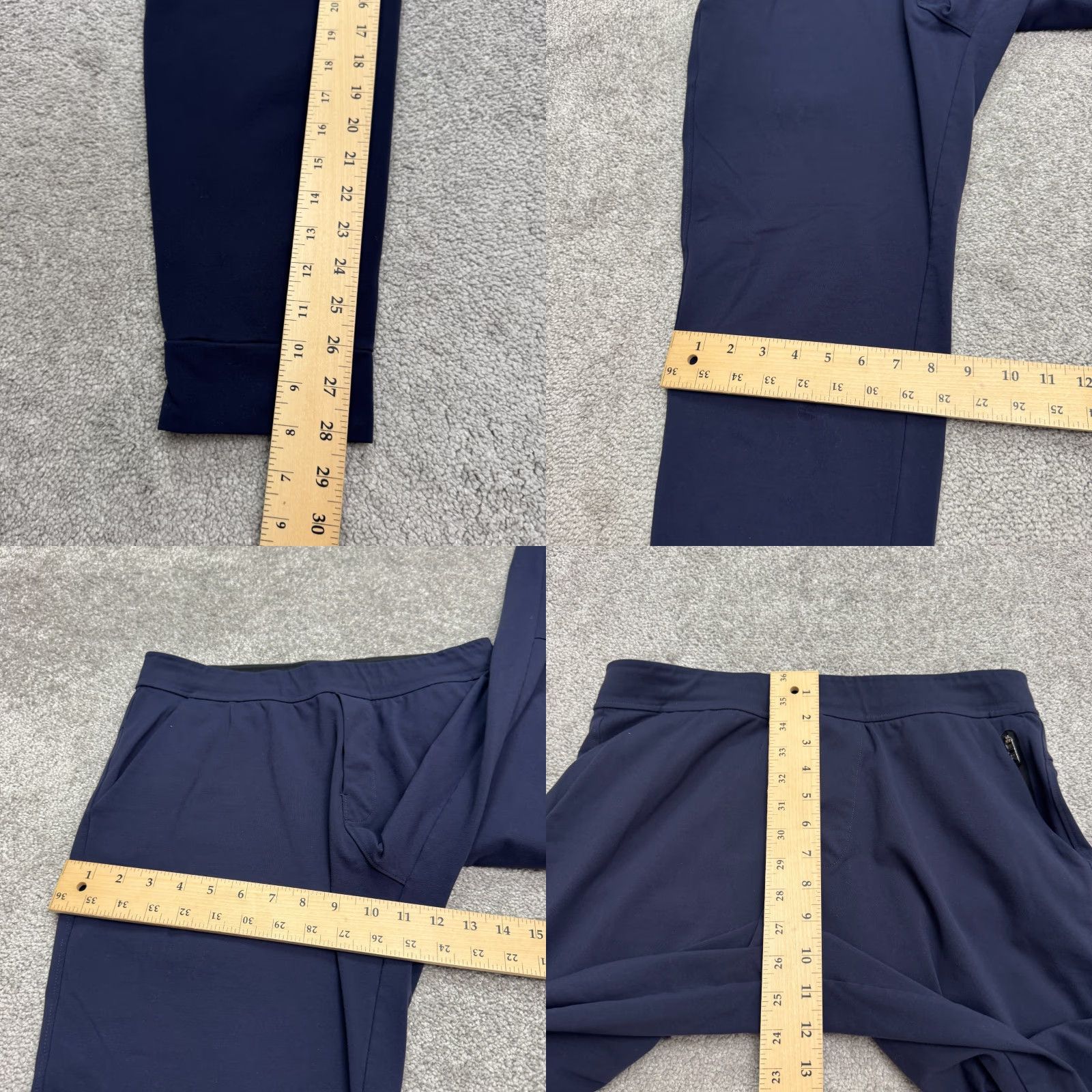 Vintage Public Rec Jogger Pants Men 32x32 Activewear Tapered Navy Blue with Pockets Size US 32 / EU 48 - 8 Thumbnail