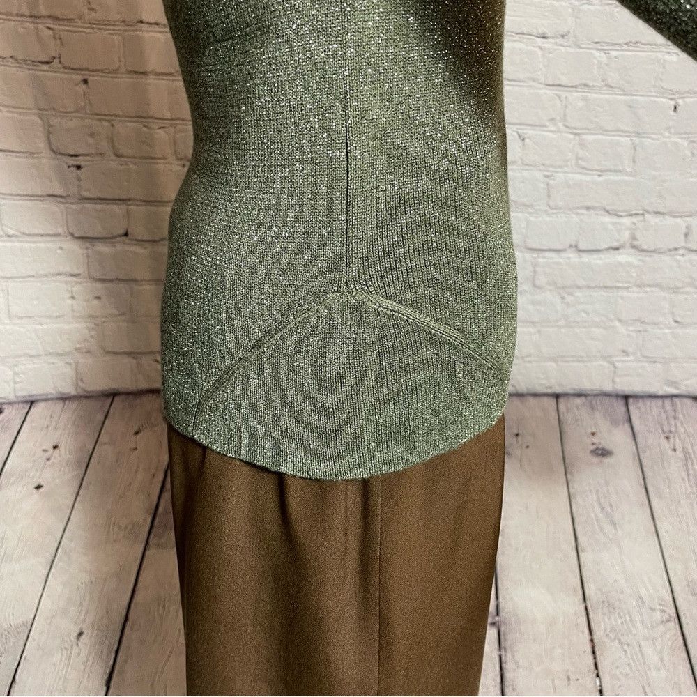 House of Harlow NWT New House of Harlow 1960 Sparkle Dark Green Viscose Swe Size M / US 6-8 / IT 42-44 - 3 Thumbnail