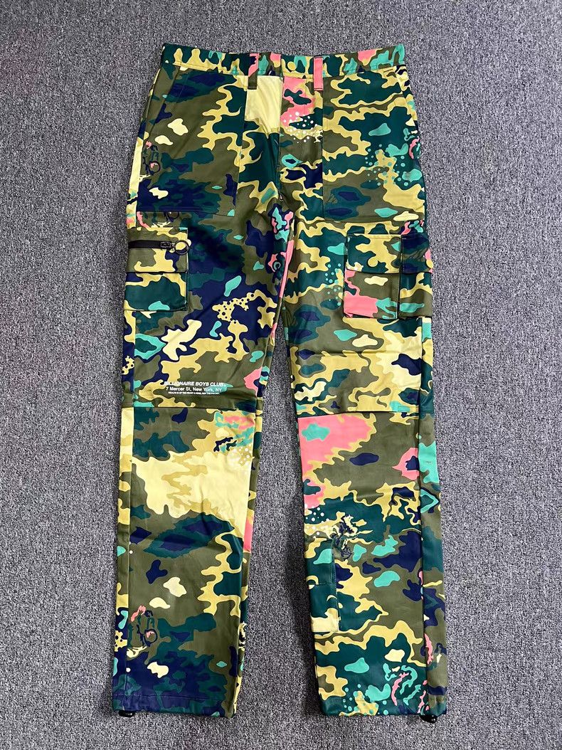 Billionaire Boys Club Abstract Camo Cargo Multi-Pocket Casual Pants. Q7 Size US 36 / EU 52 - 2 Thumbnail