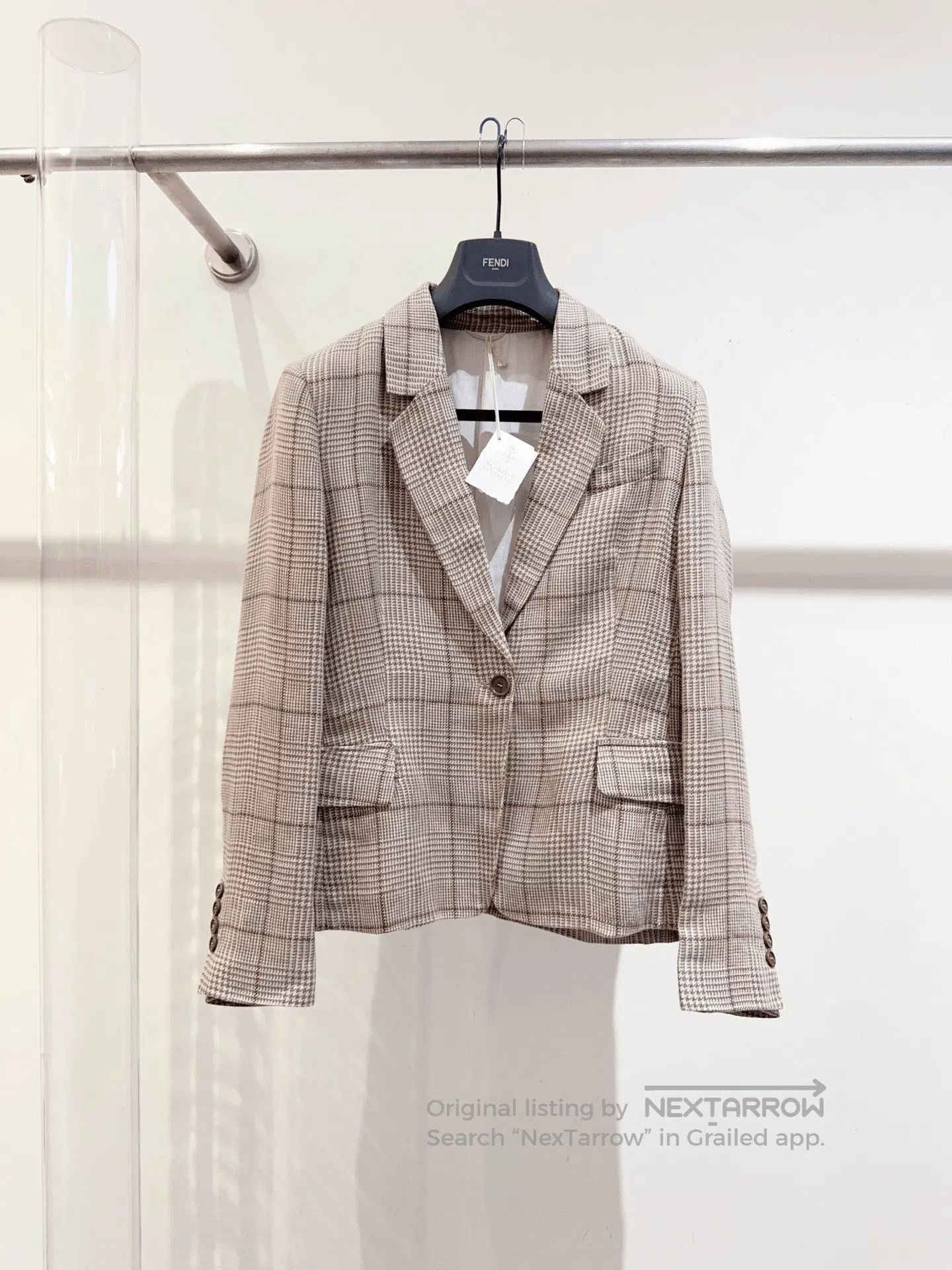 Brunello Cucinelli Brunello Cucinelli Linen Jacket. Size US S / EU 44-46 / 1 - 1 Thumbnail