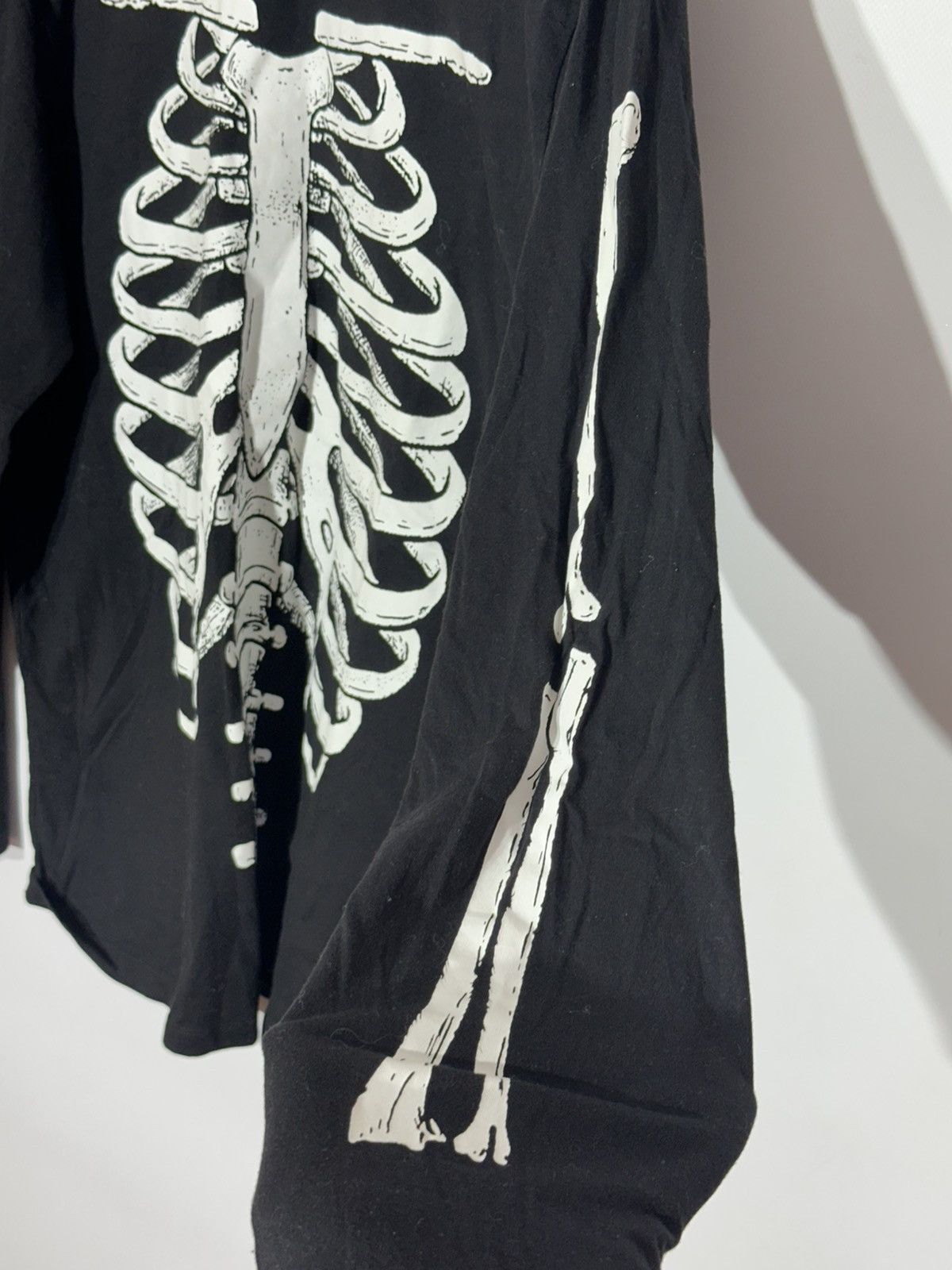 Japanese Brand Skeleton Long Sleeve T-Shirt Size US XL / EU 56 / 4 - 5 Thumbnail