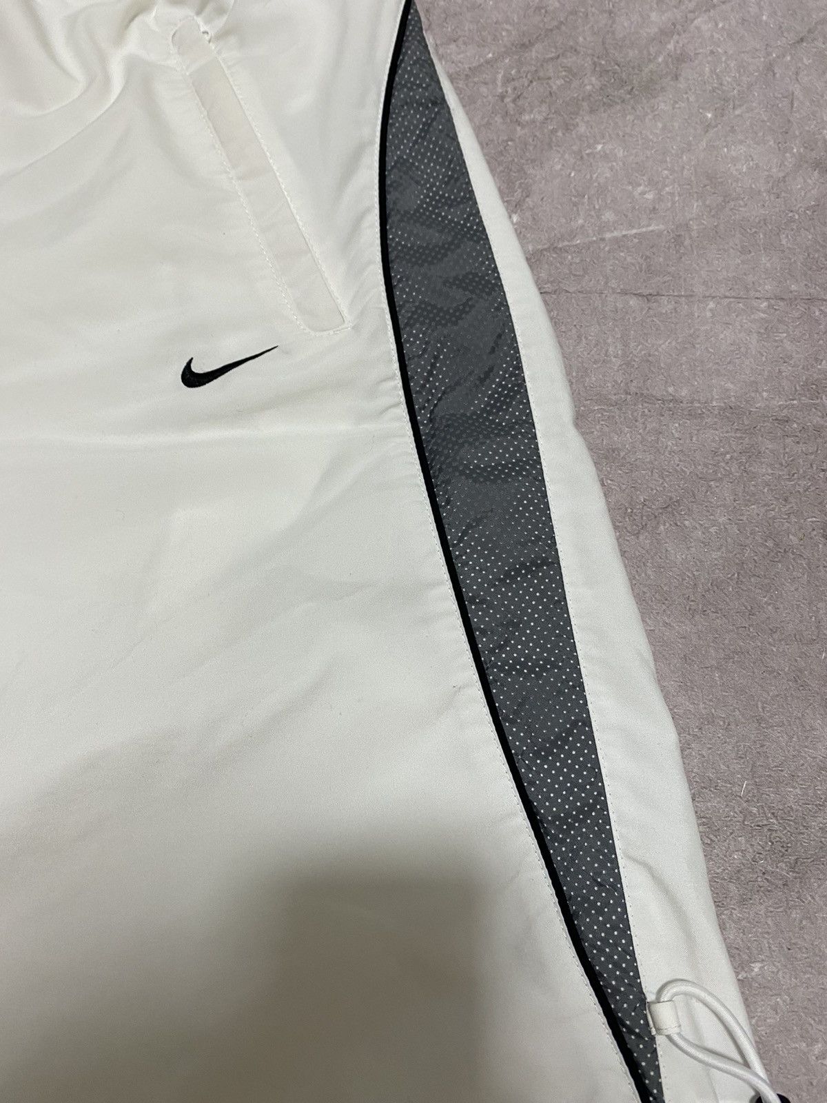 Nike × Vintage Vintage Y2K Nike Mini Swoosh Drill Baggy Oversized Shorts Size US 34 / EU 50 - 5 Thumbnail