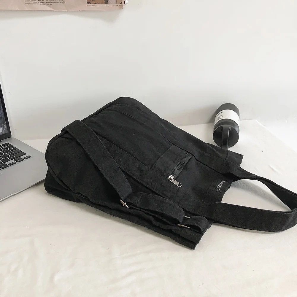 Japanese Brand × Vintage Vintage Canvas Messenger Bag Size ONE SIZE - 9 Thumbnail