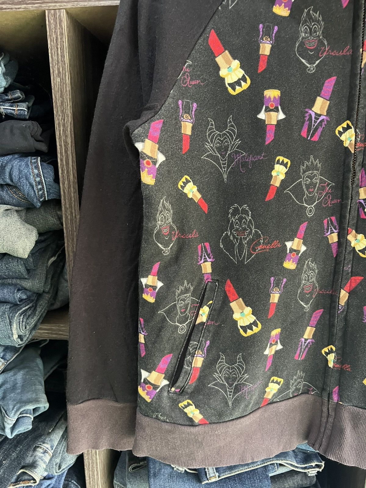 Cartoon Network 🔥Disney Resort Fashionable Villains Zipper Hoodie Size M / US 6-8 / IT 42-44 - 7 Thumbnail
