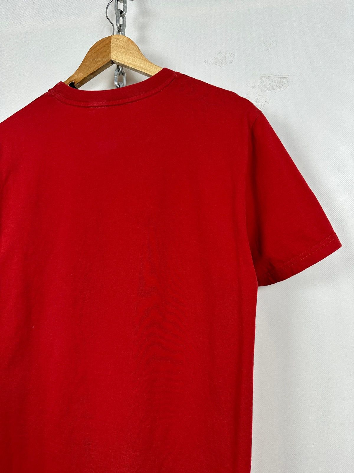 Givenchy Givenchy Distressed Logo Red T-Shirt Size US M / EU 48-50 / 2 - 10 Thumbnail