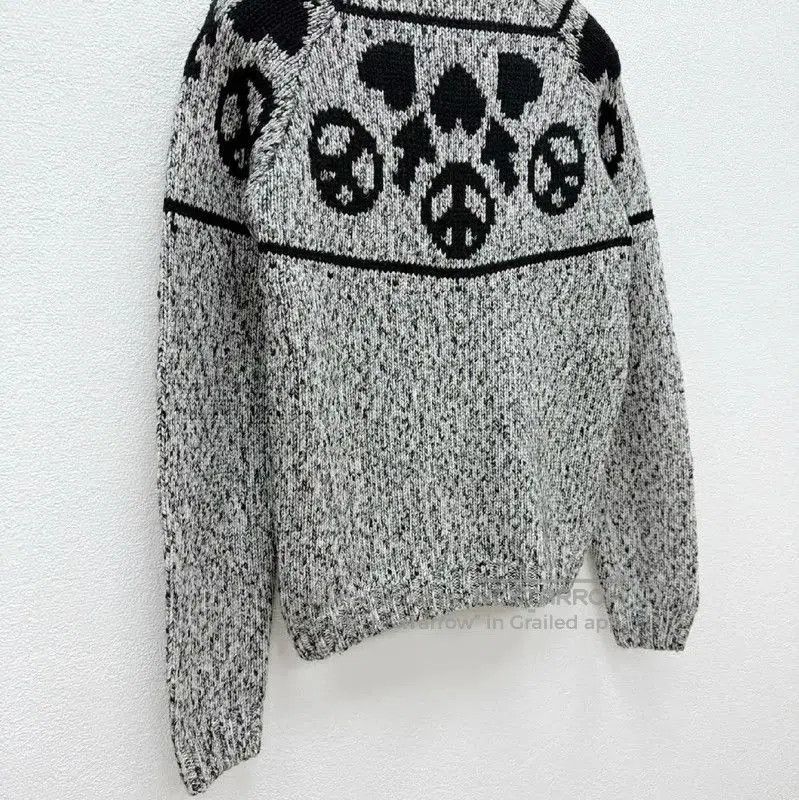 Moschino Moschino Gray Wool Blend Men's Sweater . Size US L / EU 52-54 / 3 - 5 Thumbnail