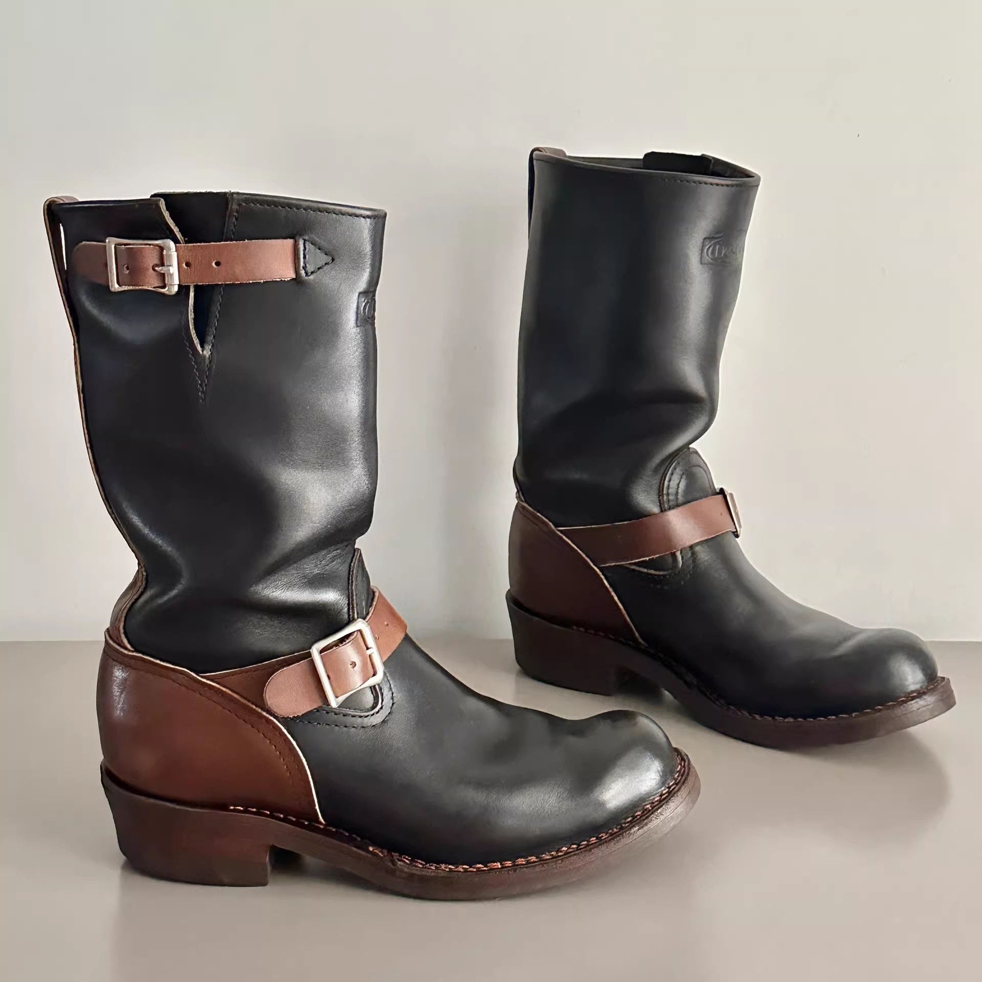 WESCO Wesco Boss 8.5D Old Oil Leather Boots Size US 8.5 / EU 41-42 - 3 Thumbnail