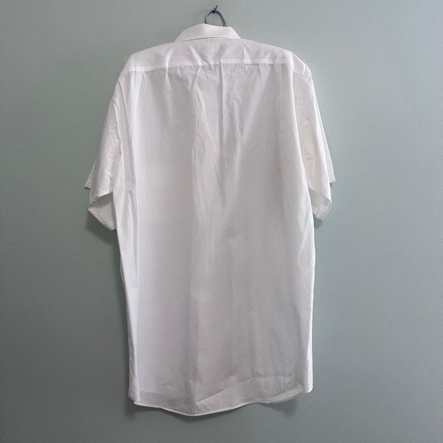 Paul Fredrick Paul Fredrick white short sleeve button down size 17 Size US XL / EU 56 / 4 - 3 Thumbnail