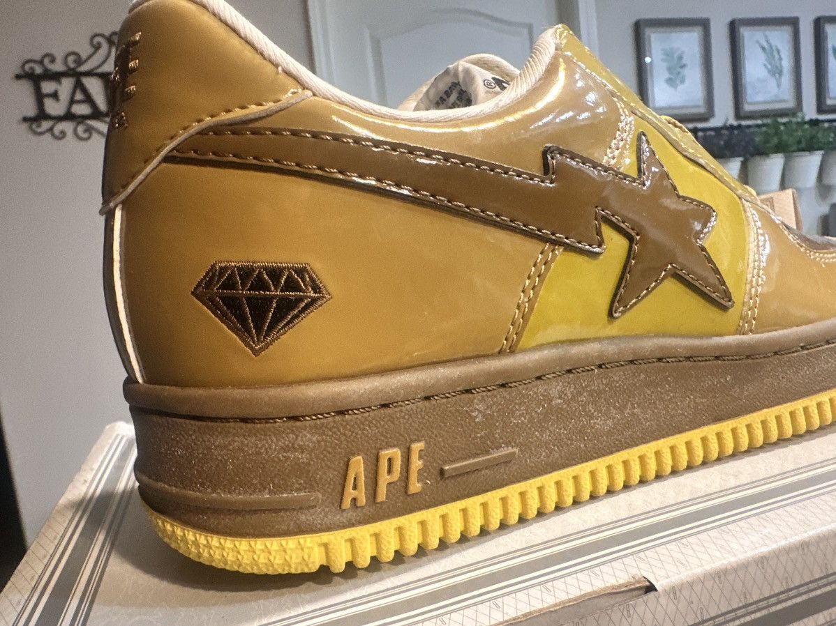 Bape Bape Gold Card Bapesta Nigo Era 2008 Size US 9.5 / EU 42-43 - 4 Thumbnail