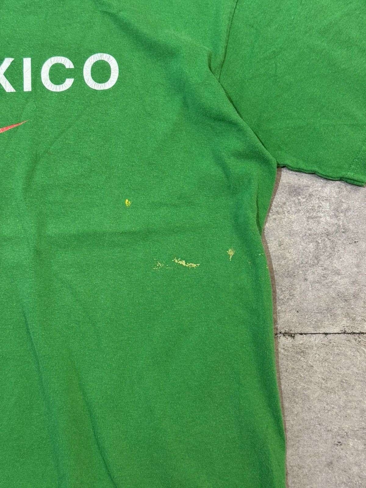 Nike Vintage Mexico 🇲🇽 00's Nike T-shirt Size US S / EU 44-46 / 1 - 6 Thumbnail