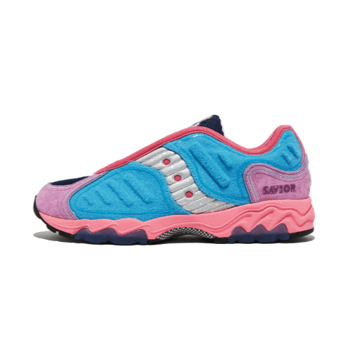 Saucony Saucony Jae Tips Matrix No Shoes In The House Splash Orchid Size US 8.5 / EU 41-42 - 1 Thumbnail