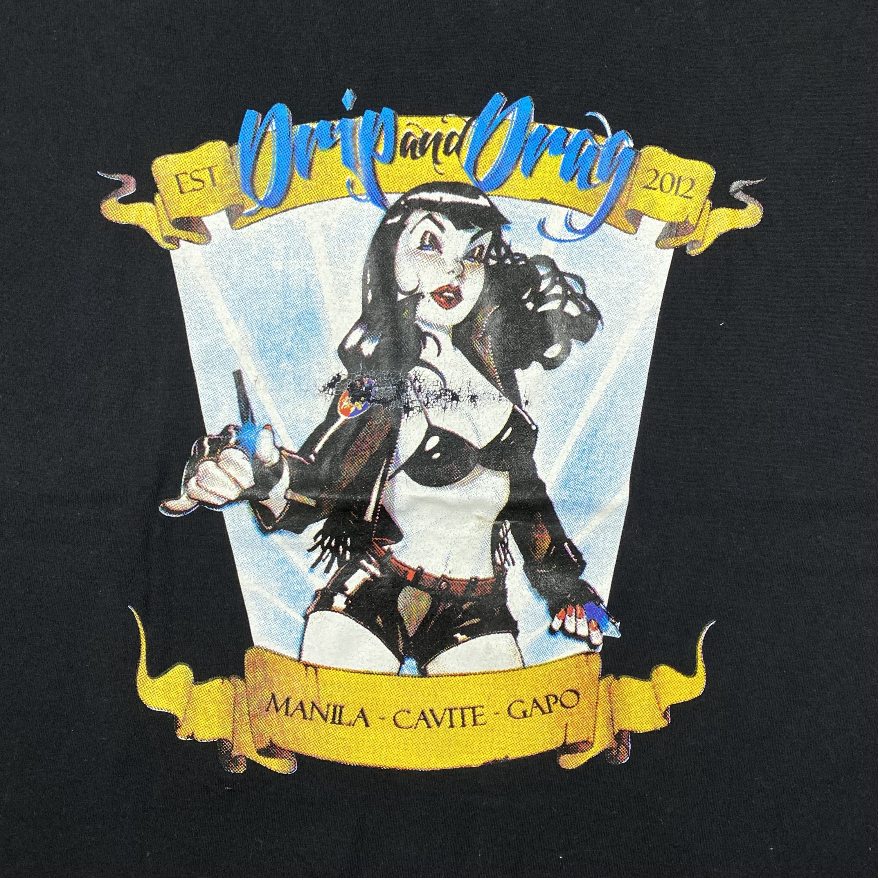 Hysteric Glamour Vintage Drip and Drag "Manila-Cavite-Gapo"-M061 Size US L / EU 52-54 / 3 - 2 Thumbnail