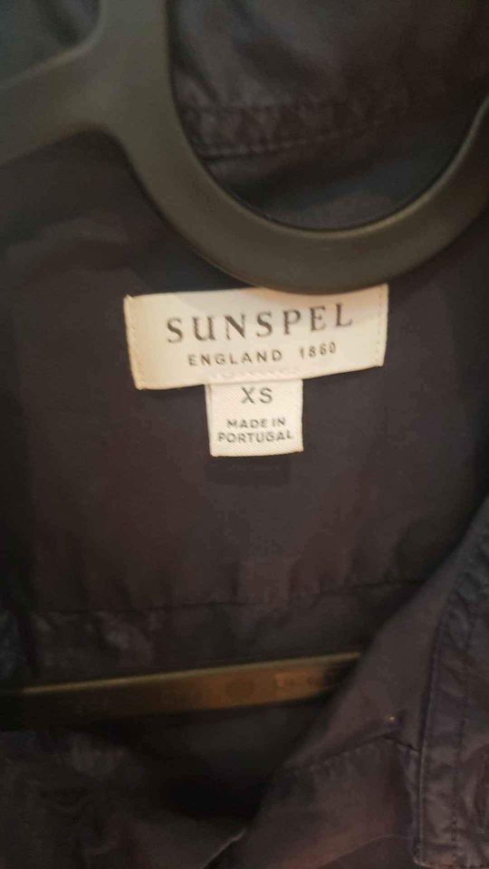 Sunspel Sunspel Navy Shirt Size US XS / EU 42 / 0 - 2 Thumbnail