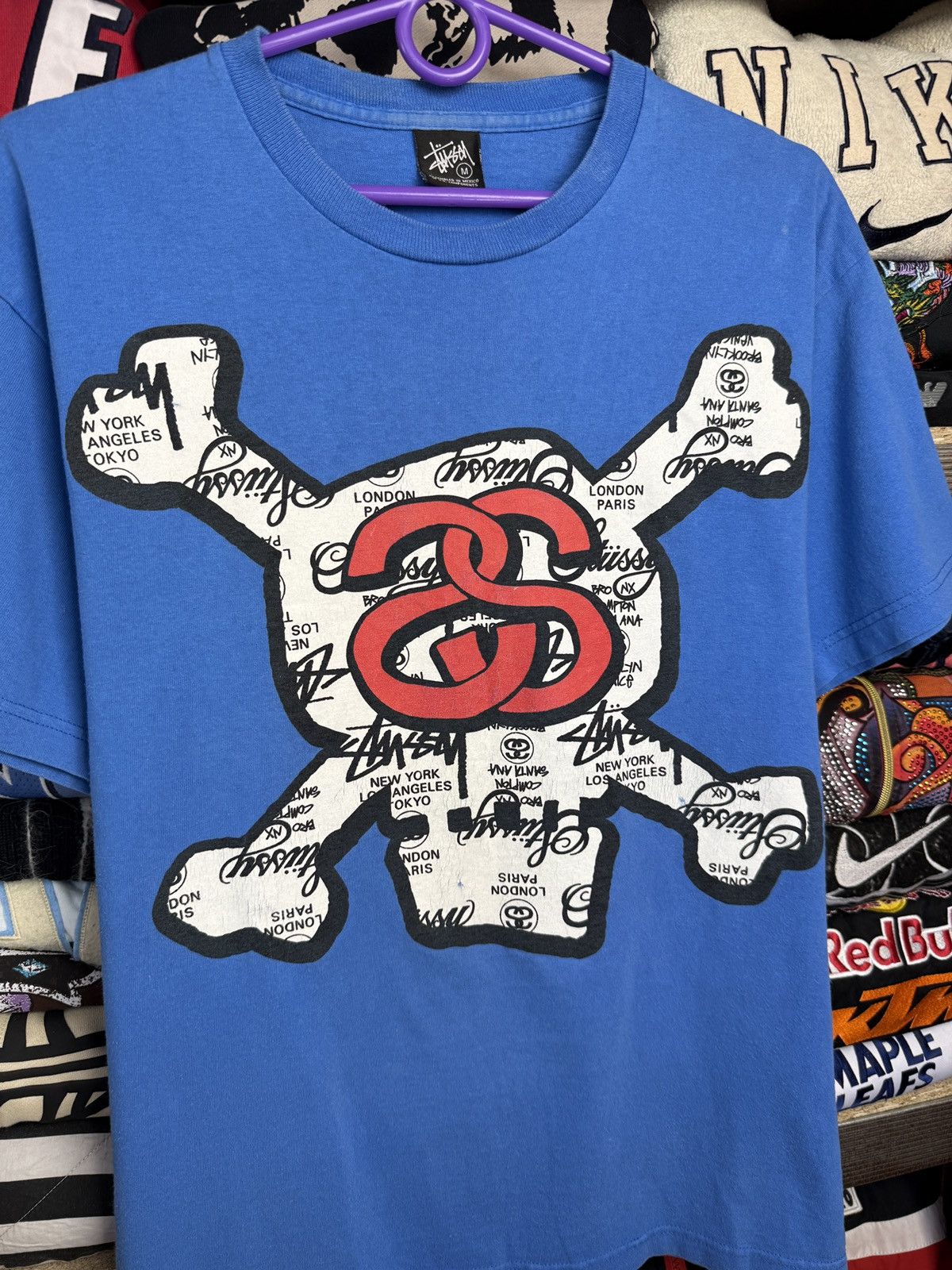 Stussy Stussy skull tee Rare U2K Size US M / EU 48-50 / 2 - 3 Thumbnail