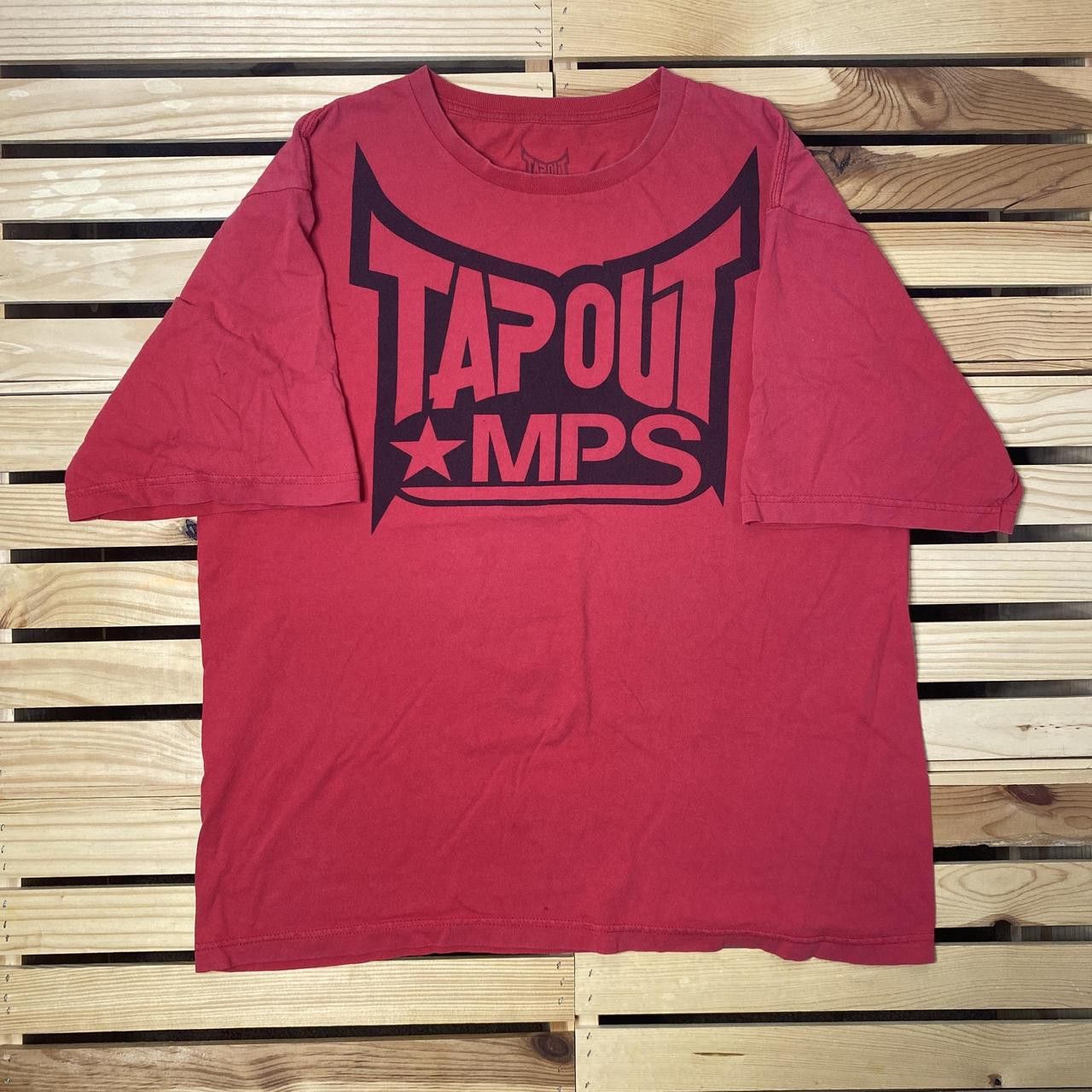 Tapout Tapout MPS Red Y2K MMA Tee Size 2XL Size US XXL / EU 58 / 5 - 1 Thumbnail