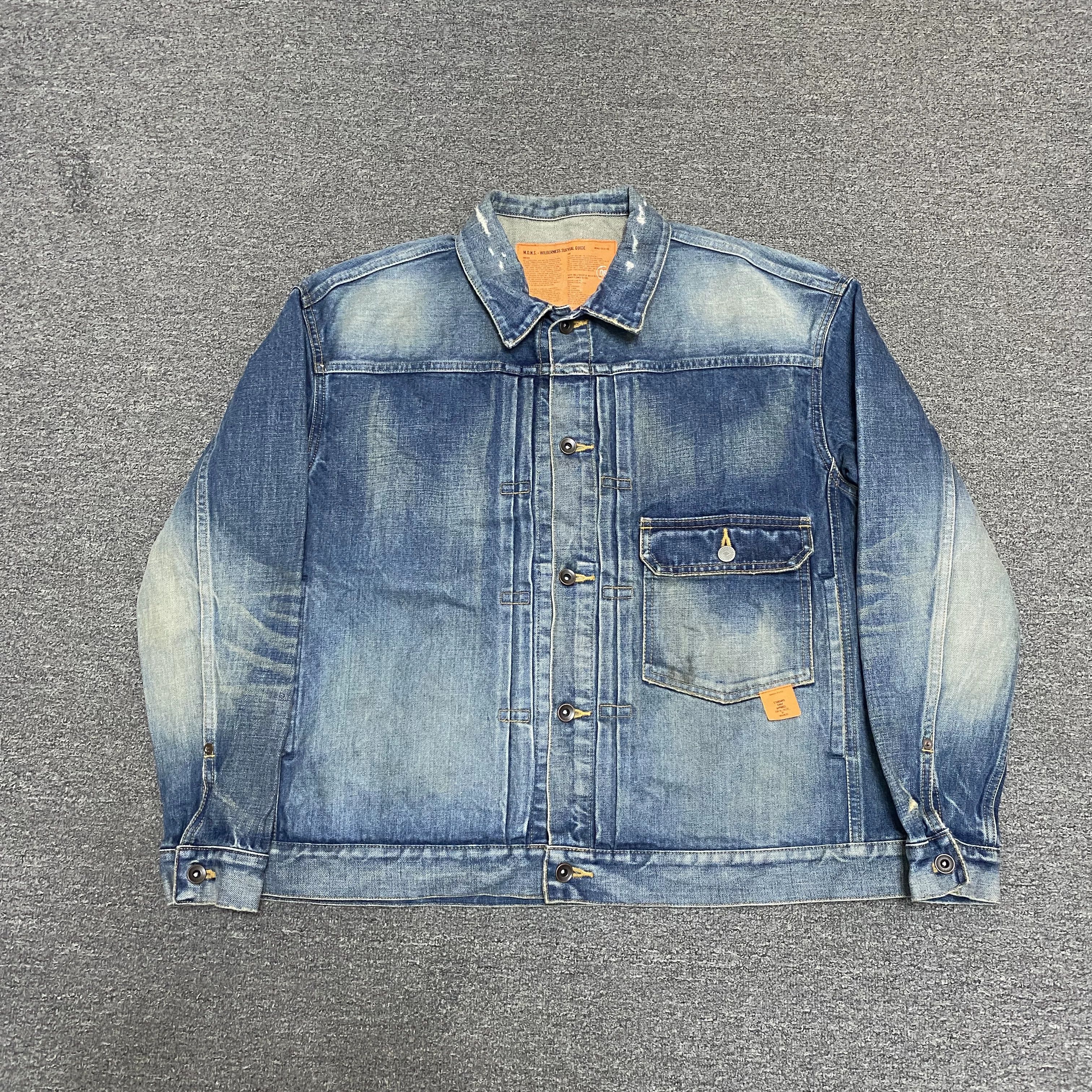Madness MADNESS 20AW Japan Denim Jacket Size US S / EU 44-46 / 1 - 1 Thumbnail