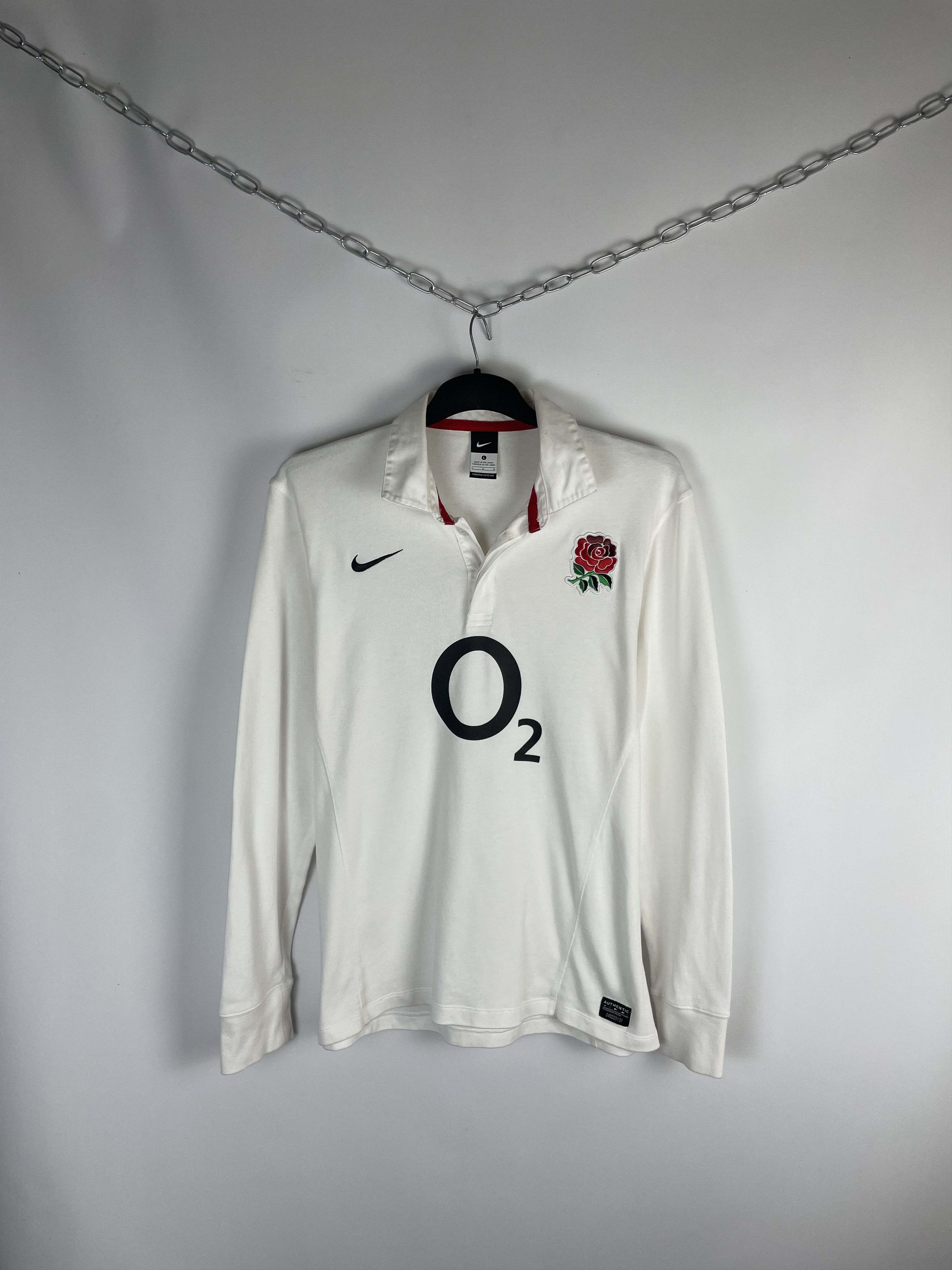 Vintage Nike ラグビー ポロシャツ O2 Vintage O2 Nike ラグビー 見やすく