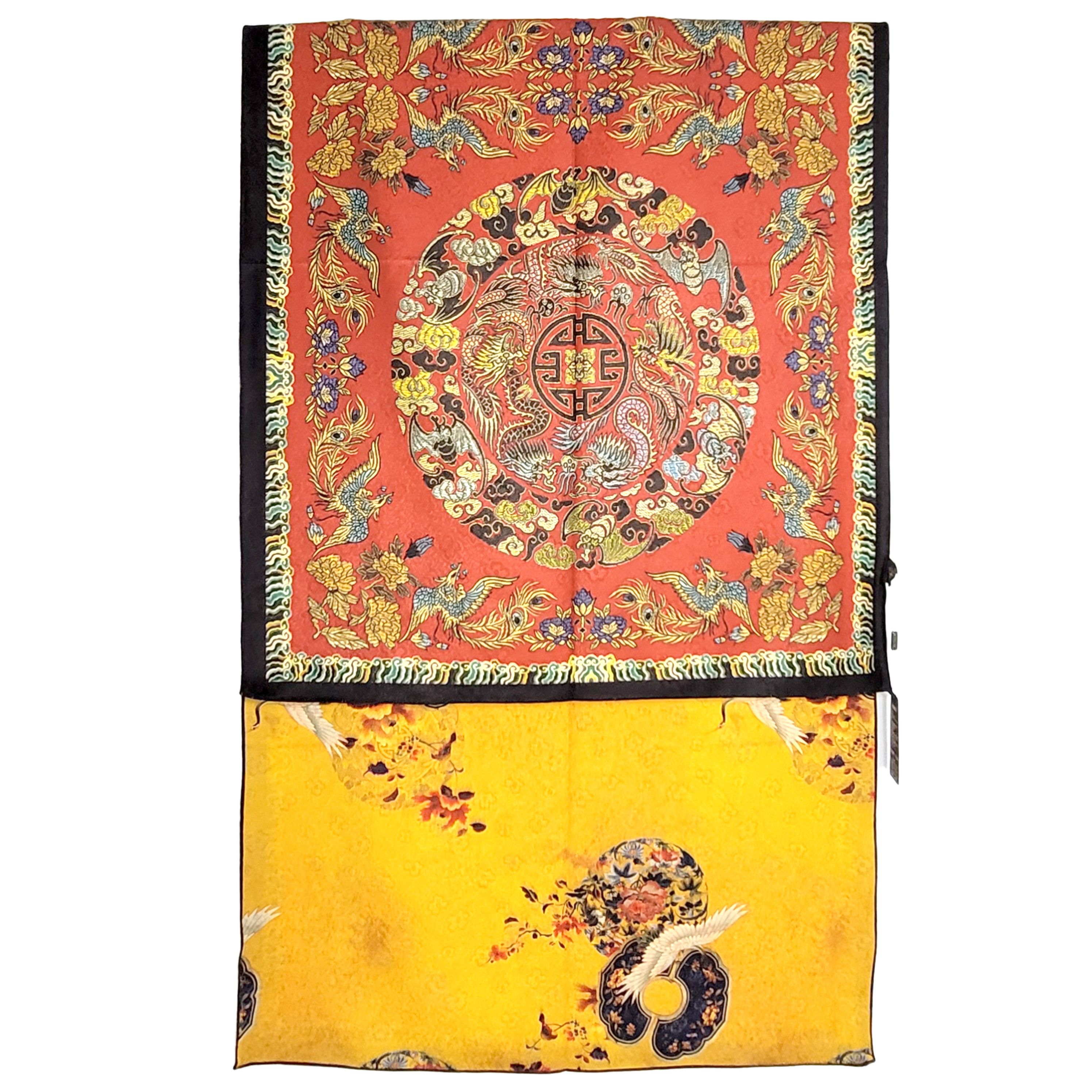 Other Double-Sided Silk Scarf 27"x70" Long Rectangle 3308 Size ONE SIZE - 6 Thumbnail
