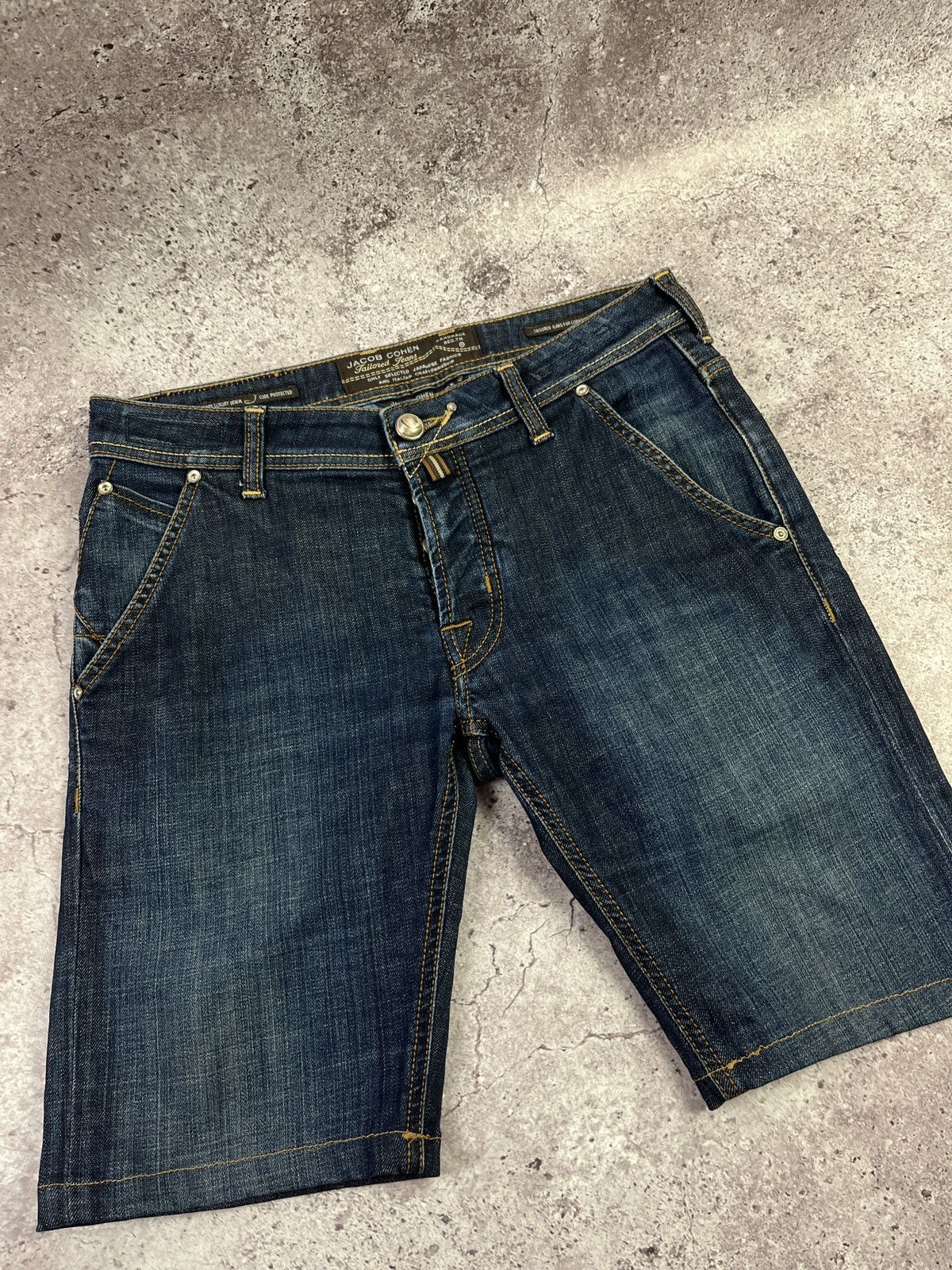 Jacob Cohen Jacob Cohën Denim Shorts – Premium Handmade (Size 33) Size US 33 - 4 Thumbnail