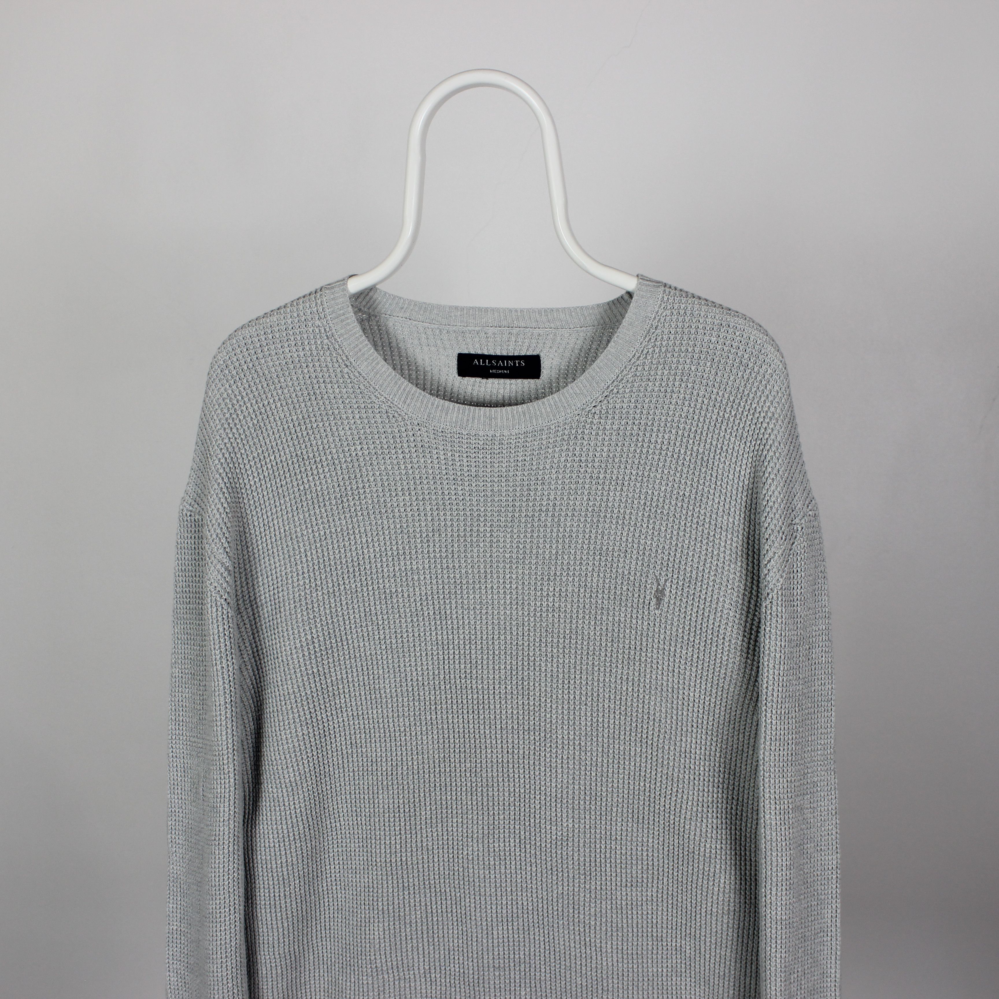 Allsaints Allsaints trias crew sweater men gray cotton M Size US M / EU 48-50 / 2 - 3 Thumbnail
