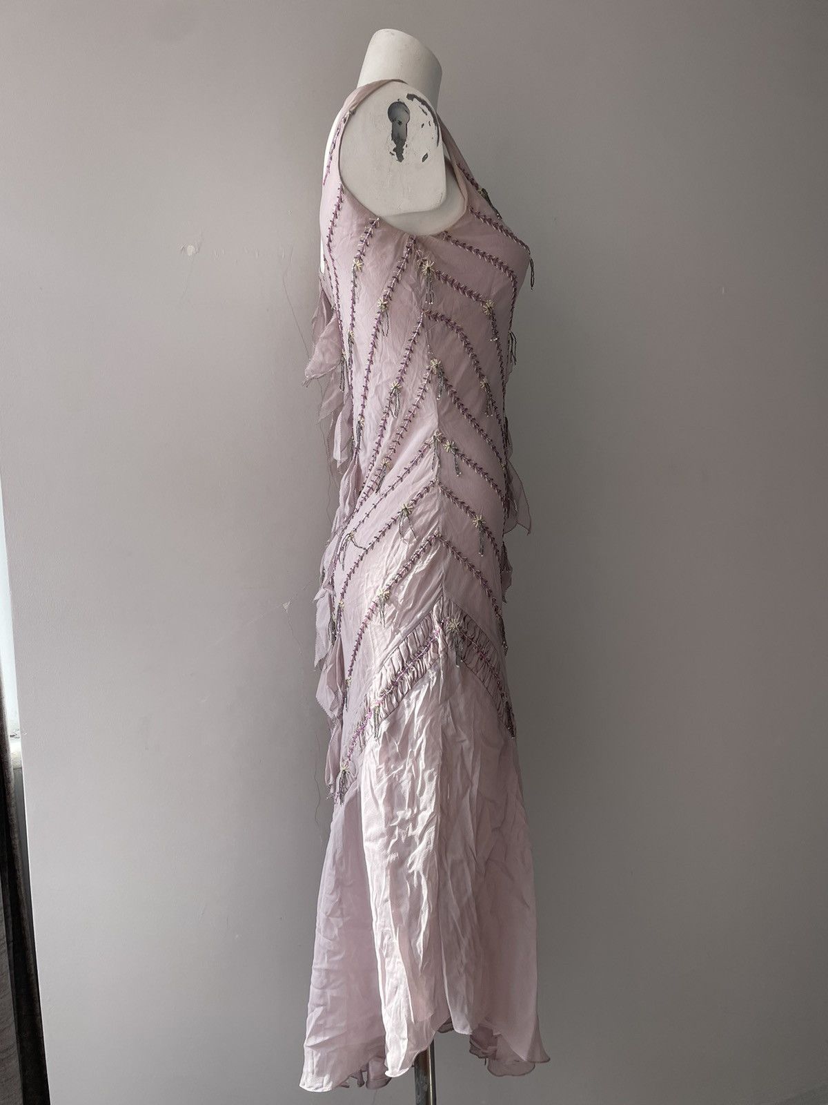 Vintage Italian silk dress Size S / US 4 / IT 40 - 13 Thumbnail