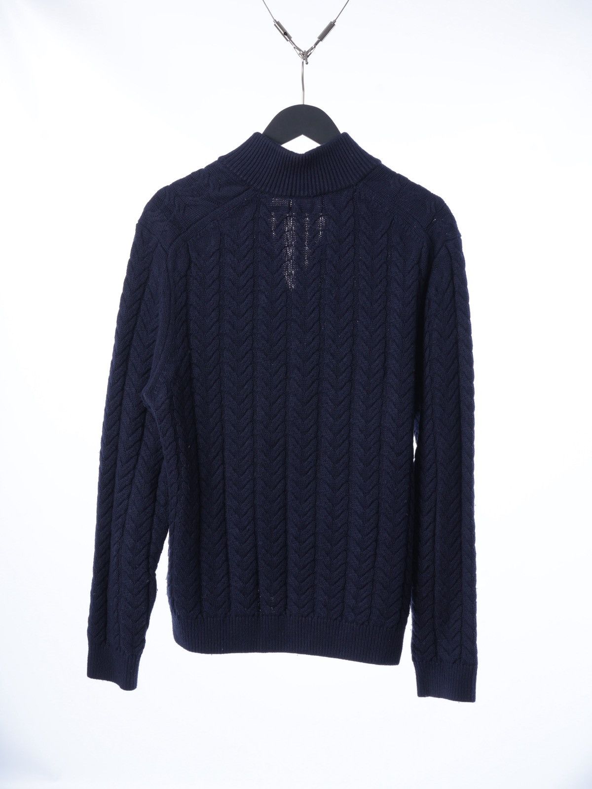 Reiss Reiss Heavy Knit Cotton Tamworth 1/4 zip Sweater XL Size US XL / EU 56 / 4 - 7 Thumbnail