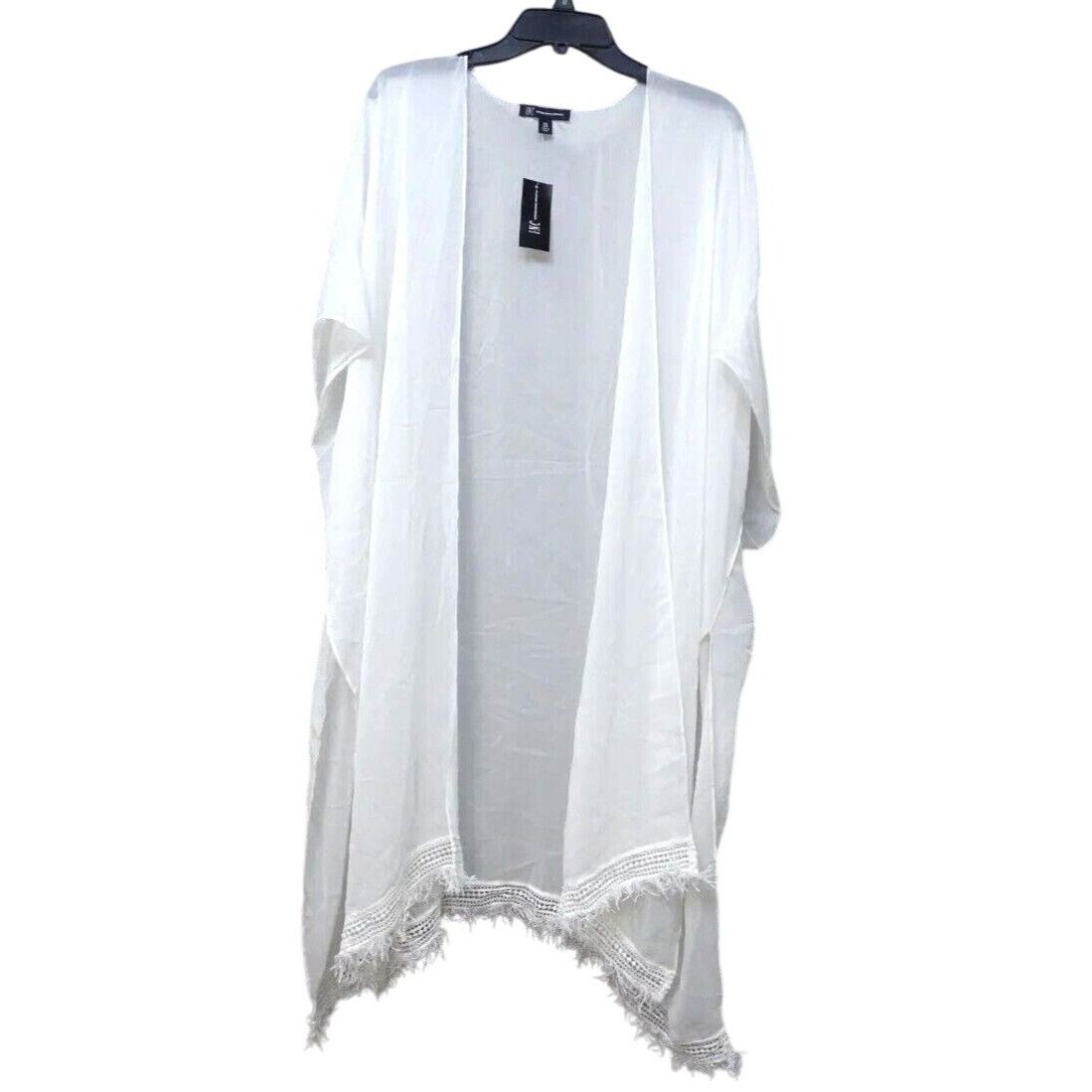 Other Inc International Concepts Easy Solid Fringe Topper, OS Size ONE SIZE - 2 Thumbnail