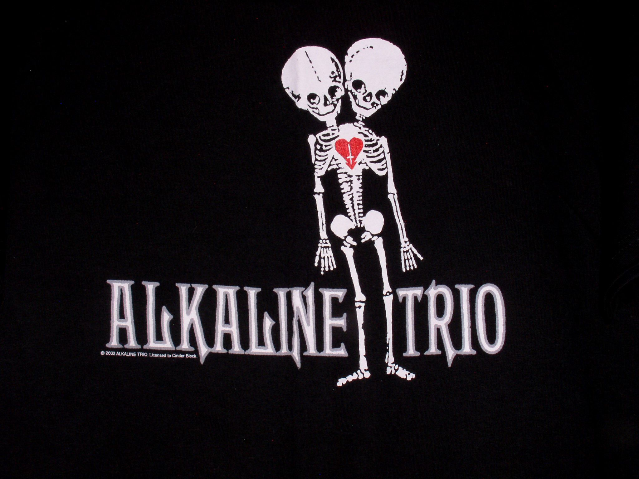 Vintage Alkaline Trio Concert Tour Shirt 2002 Vintage Cinder Block Size US L / EU 52-54 / 3 - 2 Thumbnail