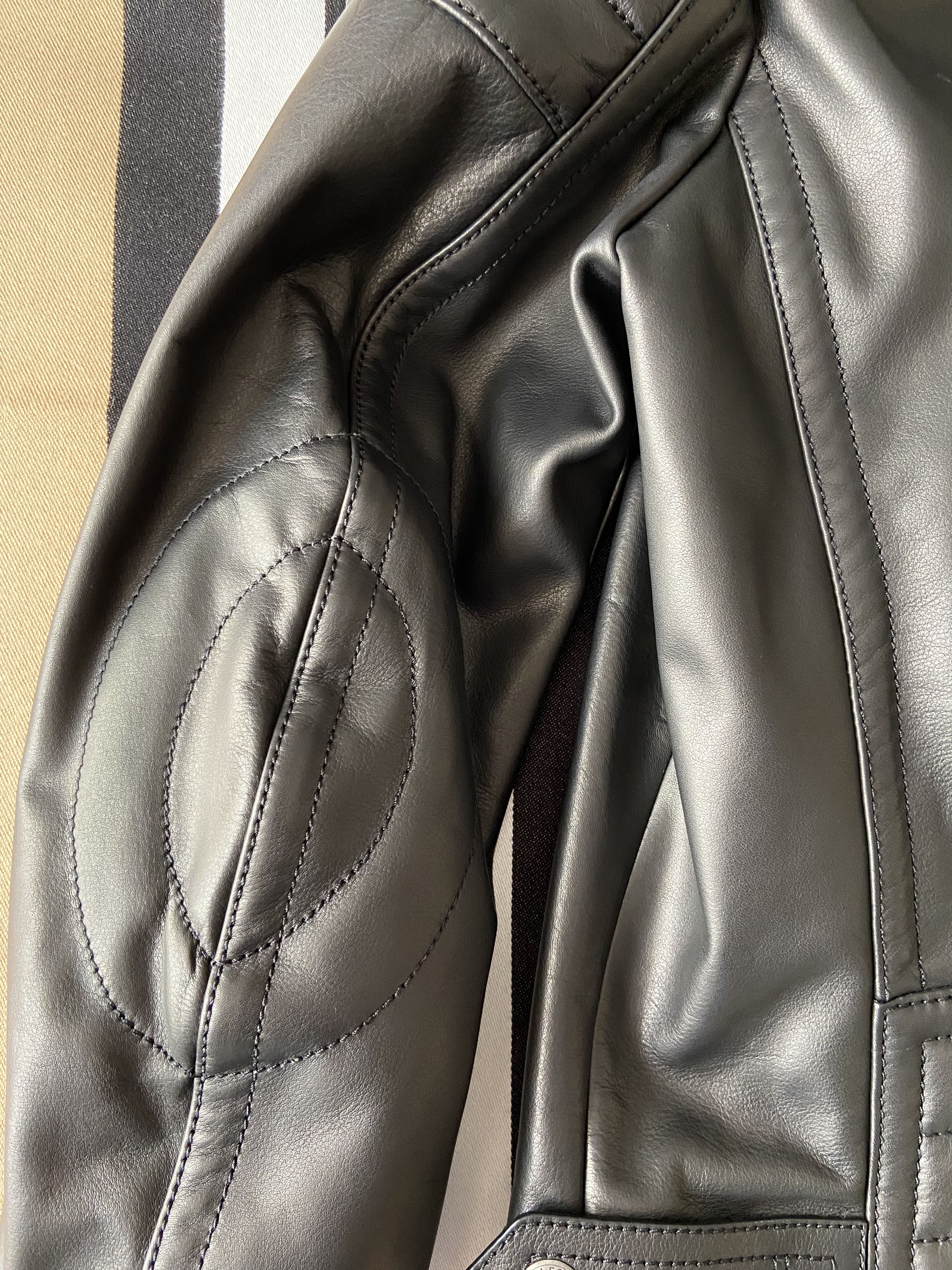 Tom Ford New Tom Ford Leather Biker Jacket Black Size US L / EU 52-54 / 3 - 14 Thumbnail