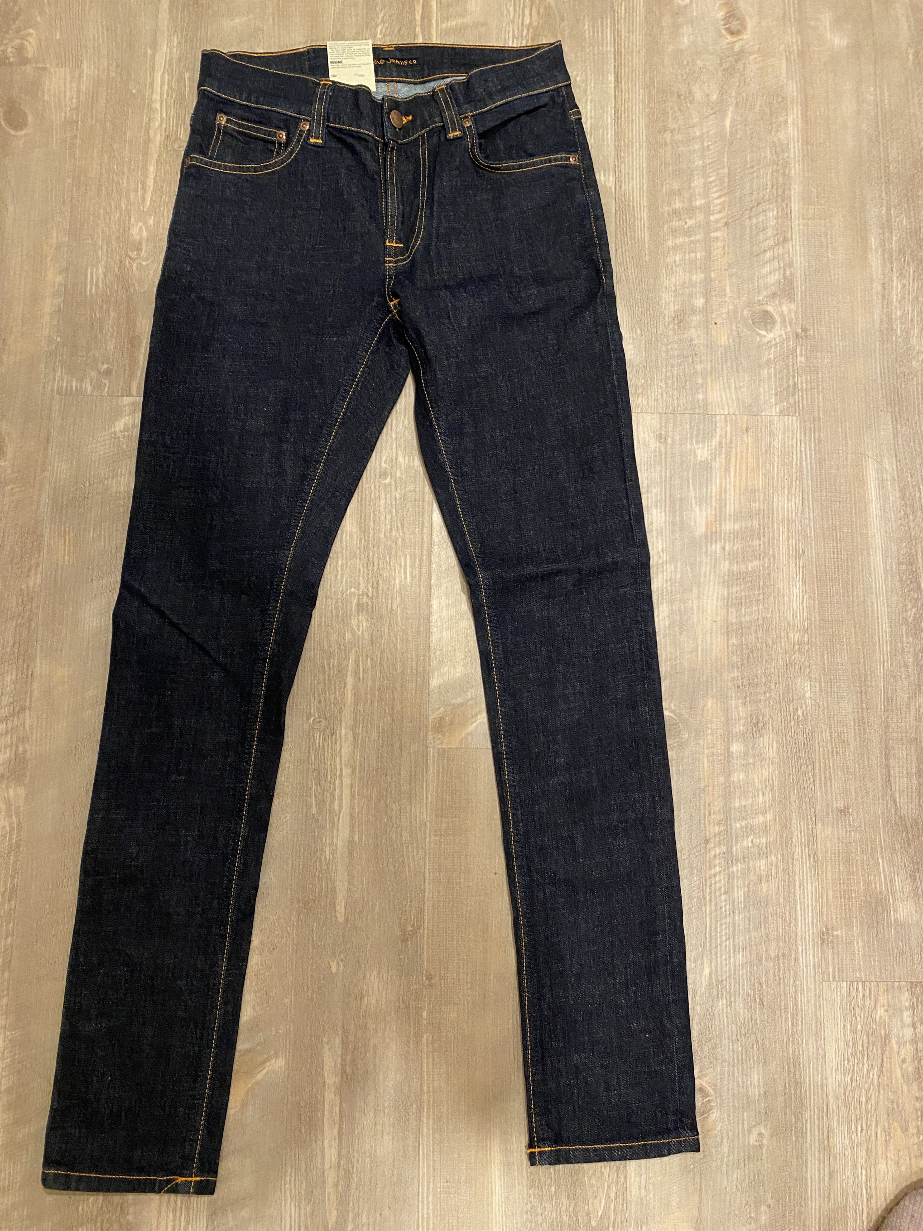 image of Nudie Tight Terry Jean Rinsed Twill 30 X 32, Men's