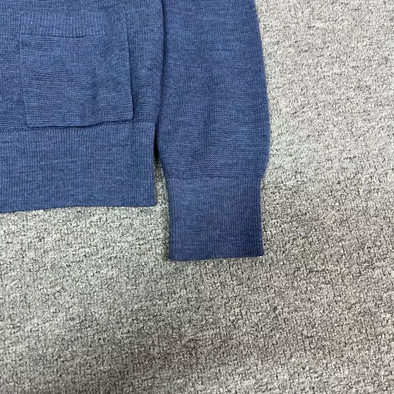 Thom Browne Thom Browne A dark blue wool knit cardigan Size US S / EU 44-46 / 1 - 3 Thumbnail